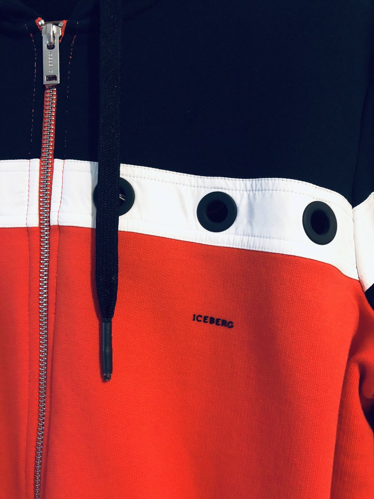 Iceberg Super rare Iceberg Orange Zip-Up Hoodie New Size US M / EU 48-50 / 2 - 3 Thumbnail