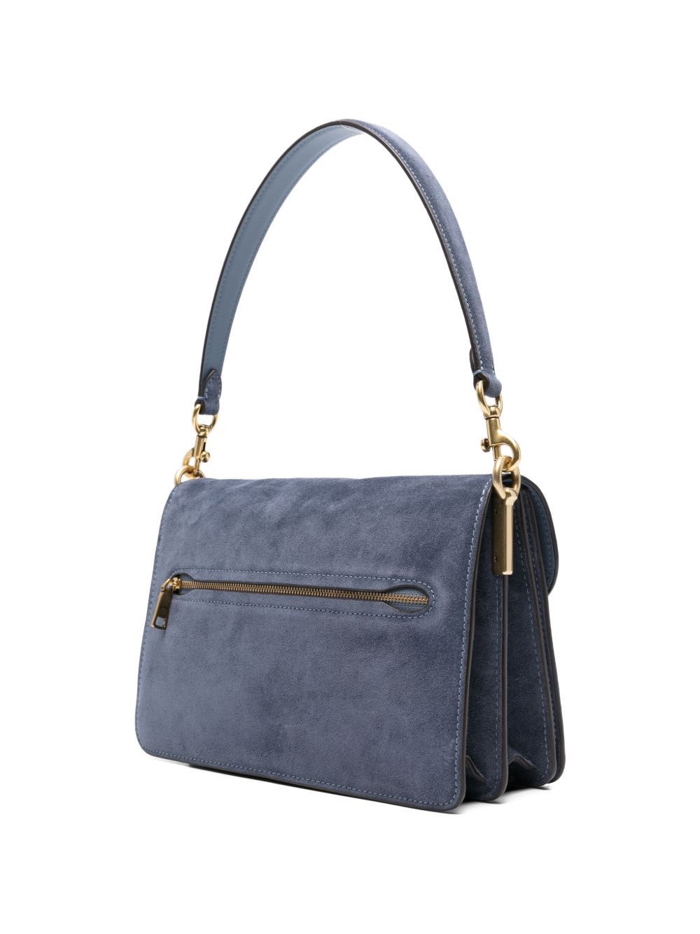Coach TABBY SUEDE LEATHER SHOULDER BAG Size ONE SIZE - 3 Thumbnail