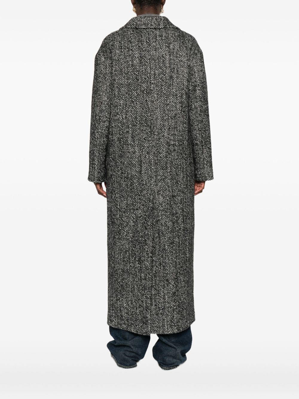 Tagliatore WOOL BLEND SINGLE-BREASTED COAT Size XS / US 0-2 / IT 36-38 - 5 Thumbnail