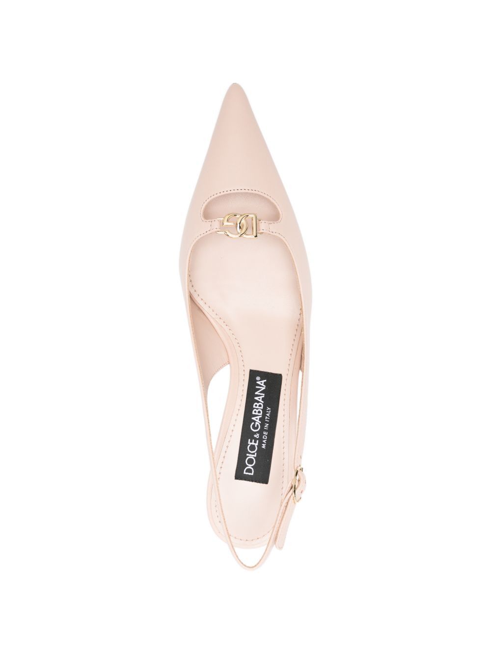 Dolce & Gabbana LEATHER SLINGBACK PUMPS Size US 11 / IT 41 - 2 Thumbnail