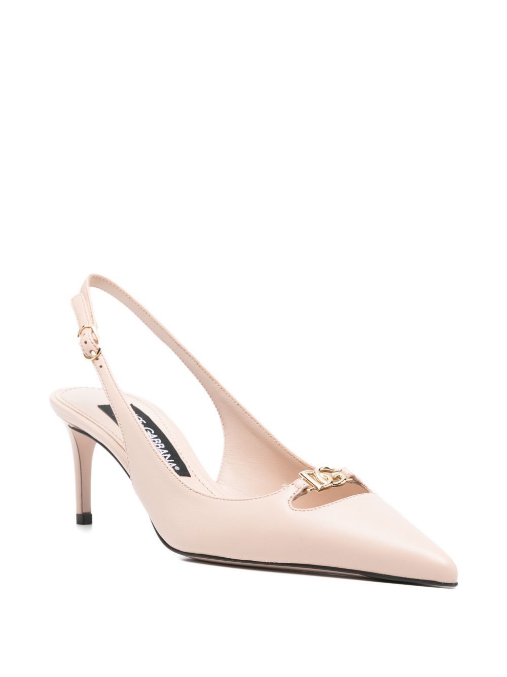 Dolce & Gabbana LEATHER SLINGBACK PUMPS Size US 11 / IT 41 - 4 Thumbnail