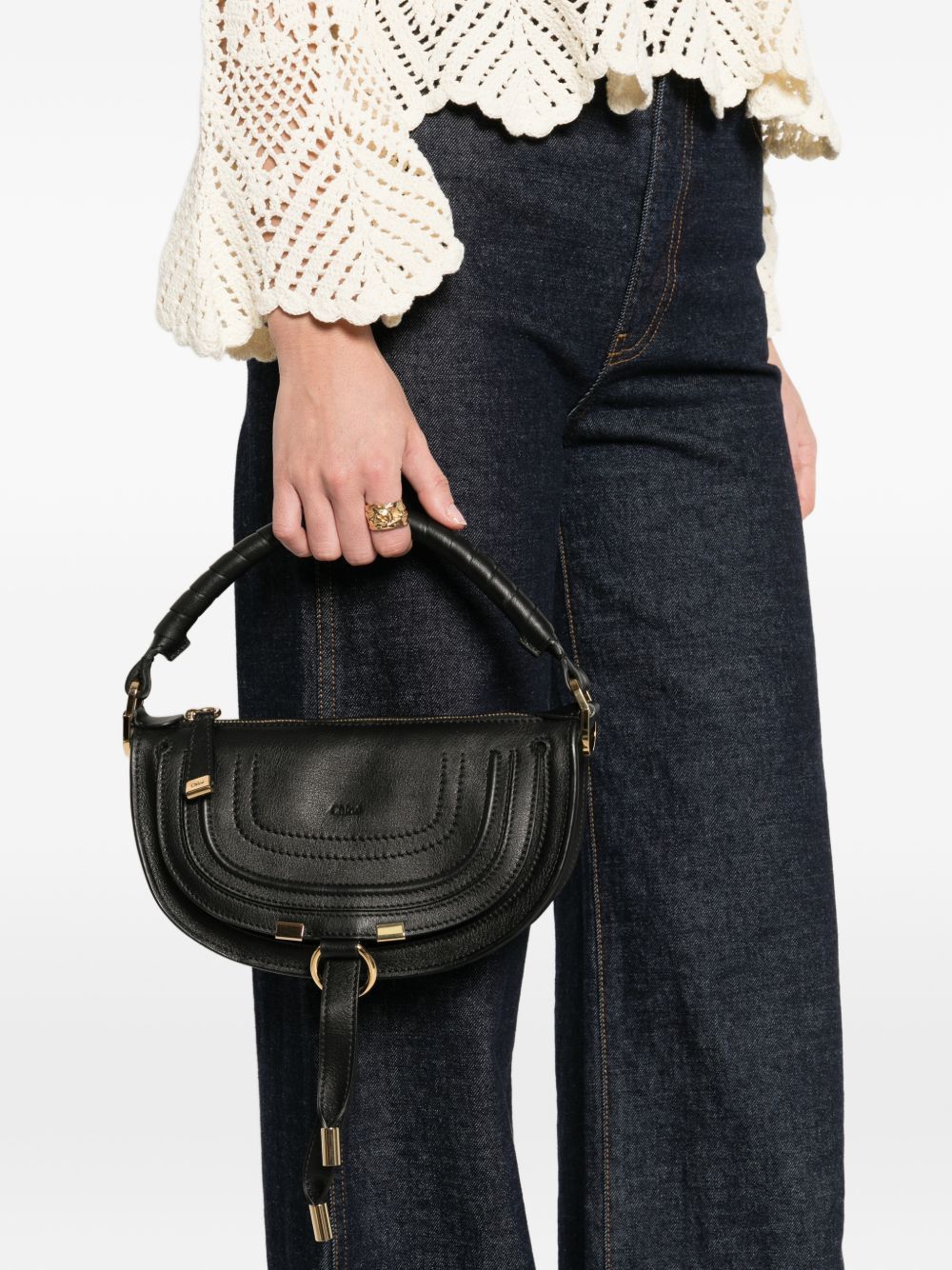 Chloe MARCIE LEATHER SHOULDER BAG Size ONE SIZE - 3 Thumbnail