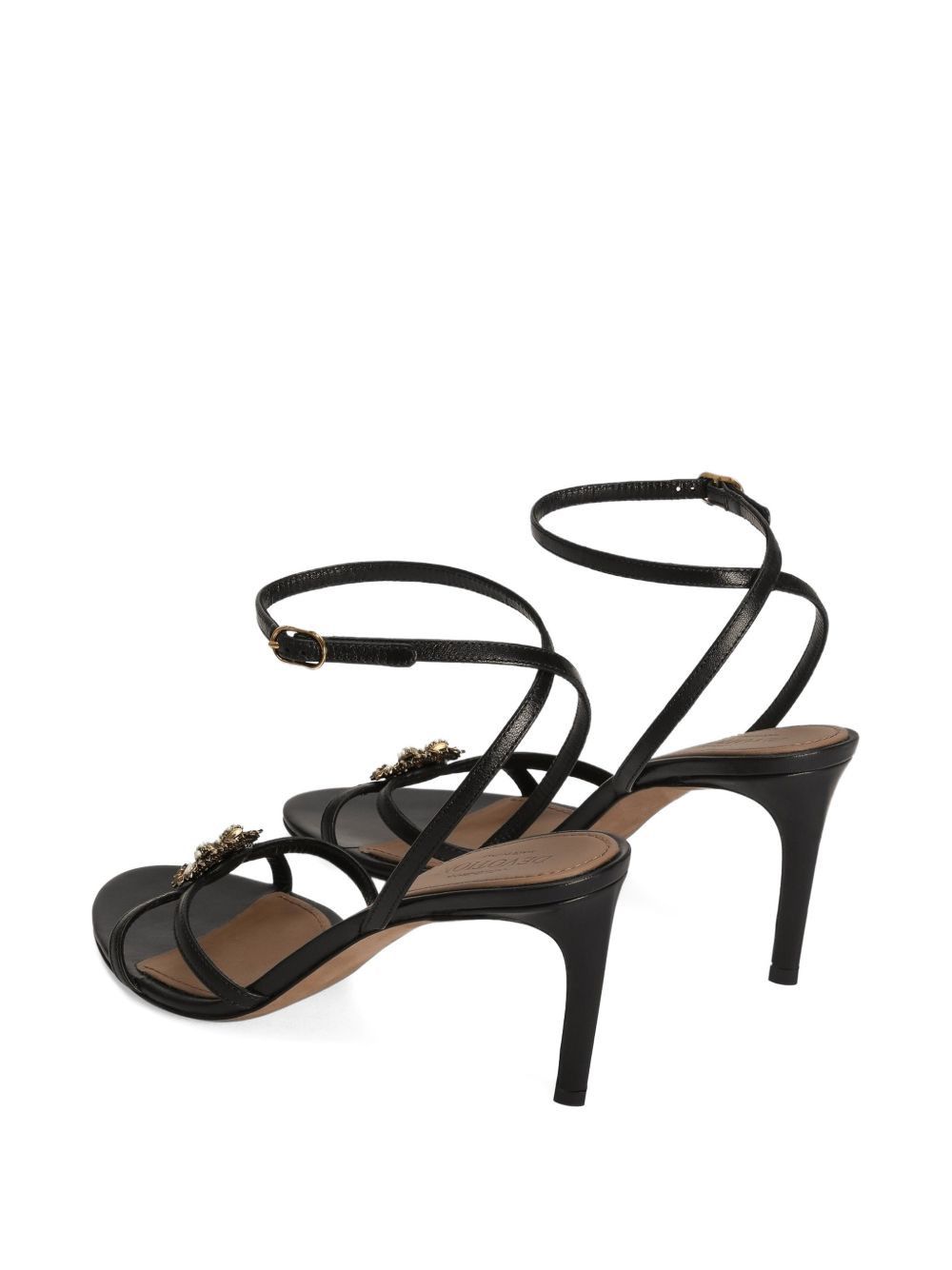 Dolce & Gabbana DEVOTION LEATHER SANDALS Size US 8 / IT 38 - 4 Thumbnail