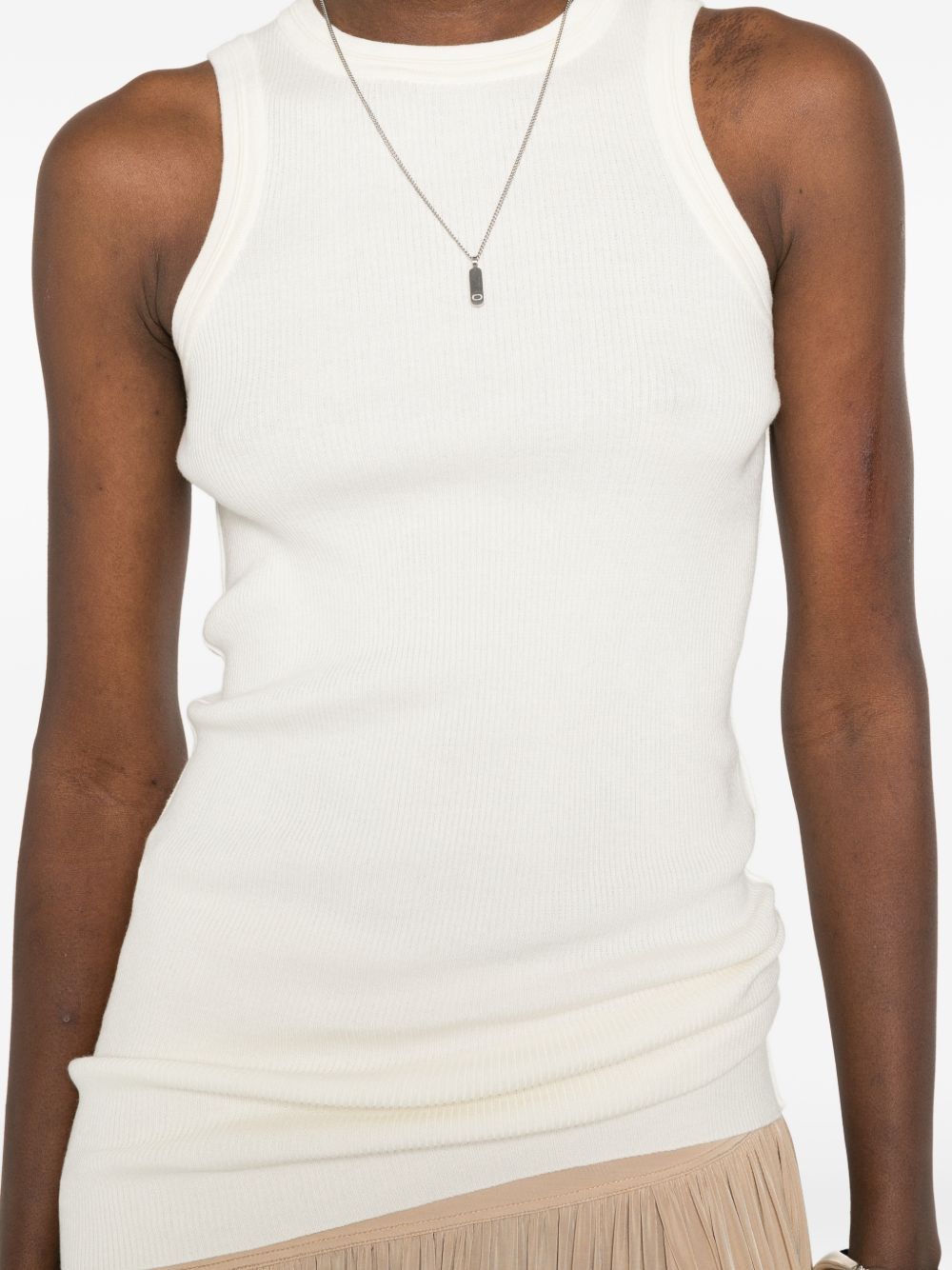 Phoebe Philo SLEEVELESS TANK TOP Size XS / US 0-2 / IT 36-38 - 2 Thumbnail