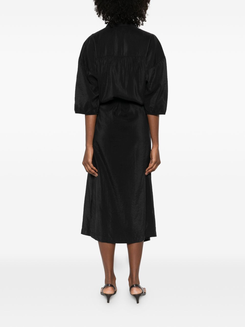 Lemaire SILK SHIRTDRESS Size XS / US 0-2 / IT 36-38 - 4 Thumbnail