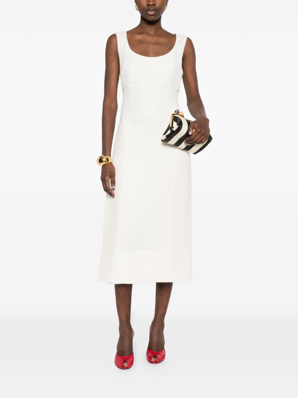 Jacquemus LA ROBE TABLIER LONG DRESS Size XS / US 0-2 / IT 36-38 - 4 Thumbnail