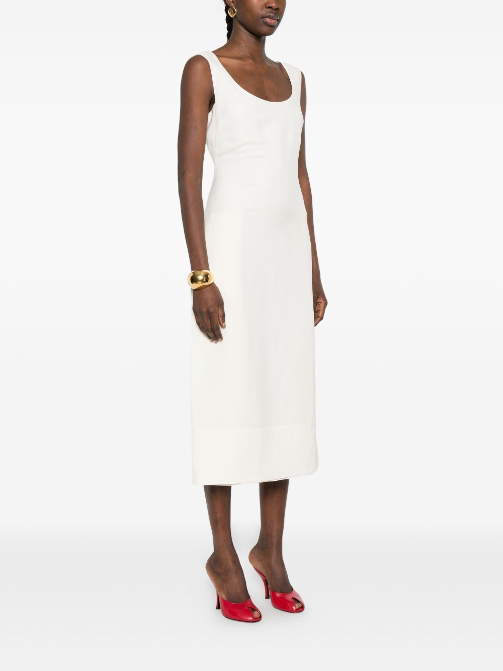 Jacquemus LA ROBE TABLIER LONG DRESS Size XS / US 0-2 / IT 36-38 - 2 Thumbnail