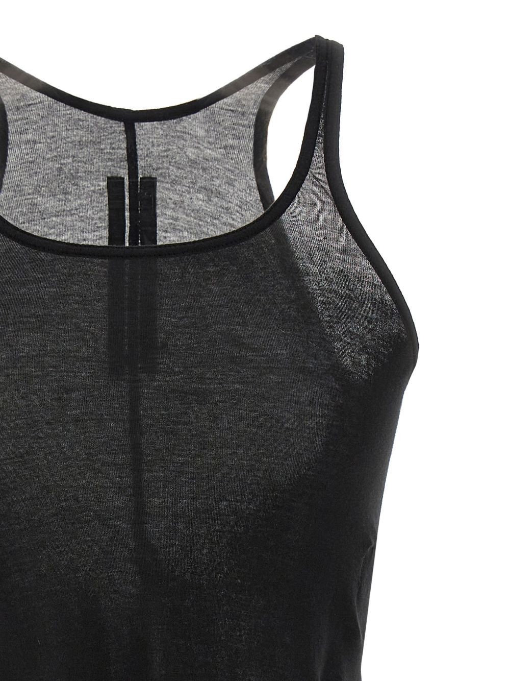 Rick Owens Drkshdw COTTON CROPPED TOP Size S / US 4 / IT 40 - 2 Thumbnail