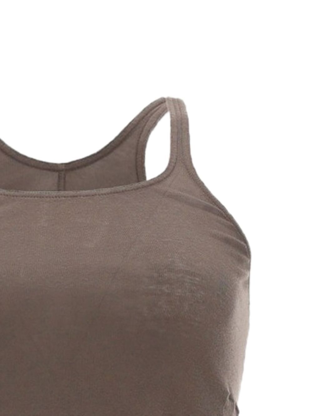 Rick Owens Drkshdw COTTON CROPPED TOP Size S / US 4 / IT 40 - 2 Thumbnail