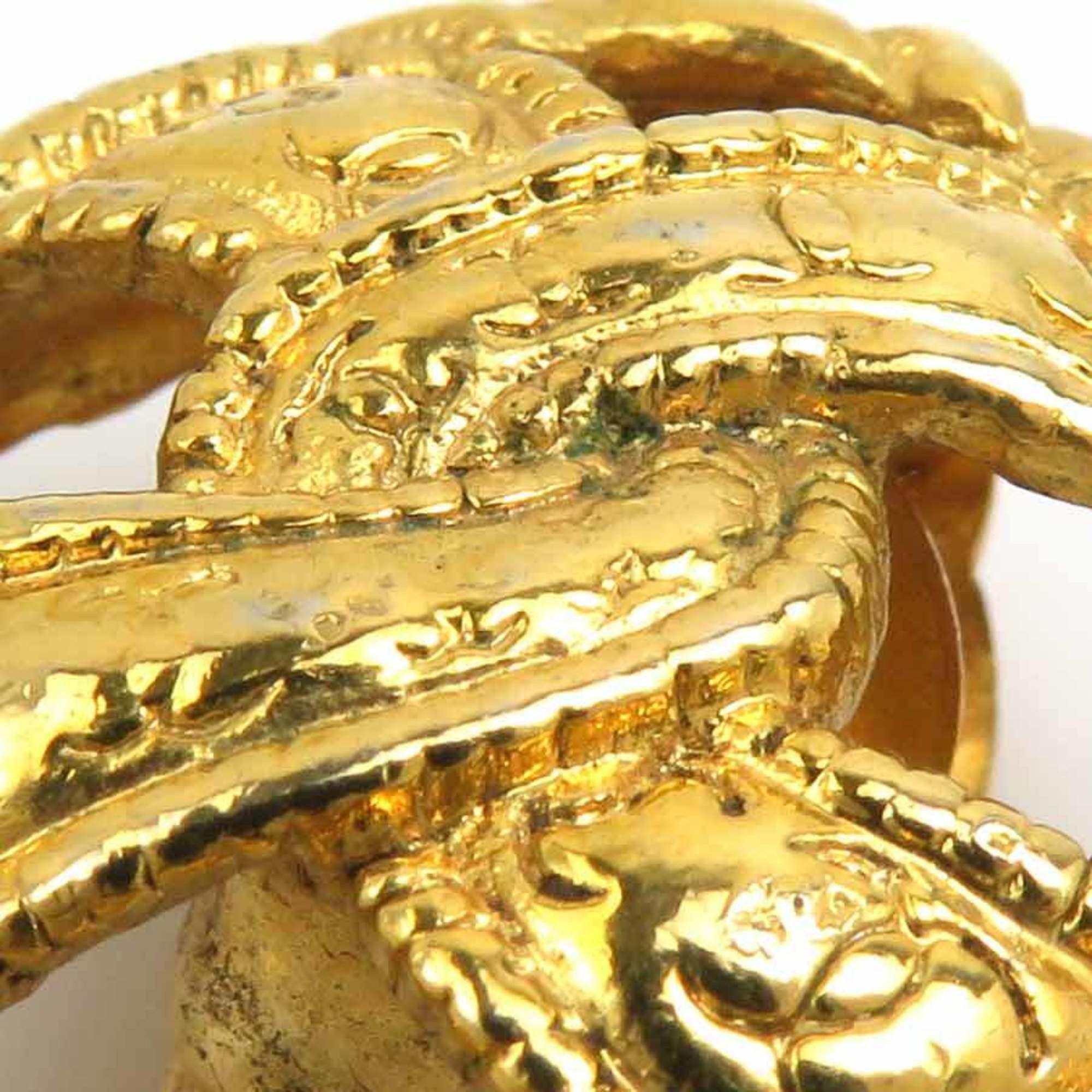 Chanel CHANEL Coco Mark Metal Gold Earrings for Women, Free Shipping, e61588a Size ONE SIZE - 9 Thumbnail