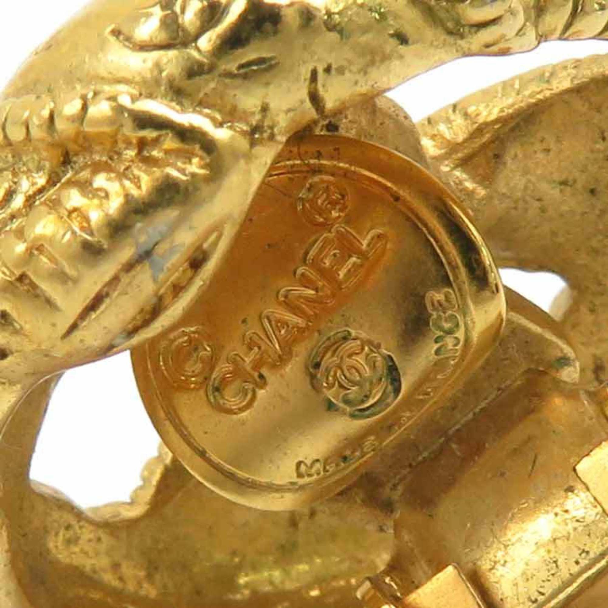 Chanel CHANEL Coco Mark Metal Gold Earrings for Women, Free Shipping, e61588a Size ONE SIZE - 12 Thumbnail
