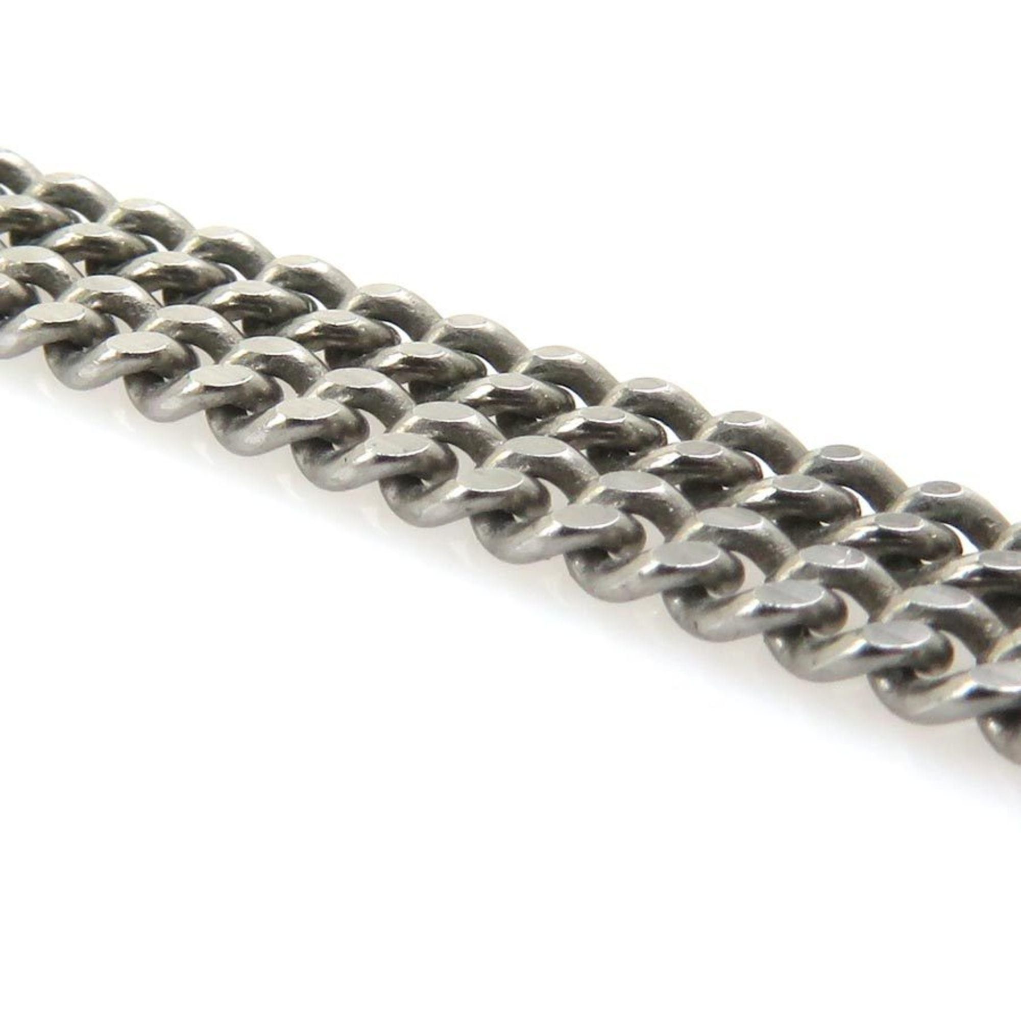 Chanel Chanel Coco Mark Metal Gunmetal Necklace for Women, Free Shipping, e61586a Size ONE SIZE - 7 Thumbnail