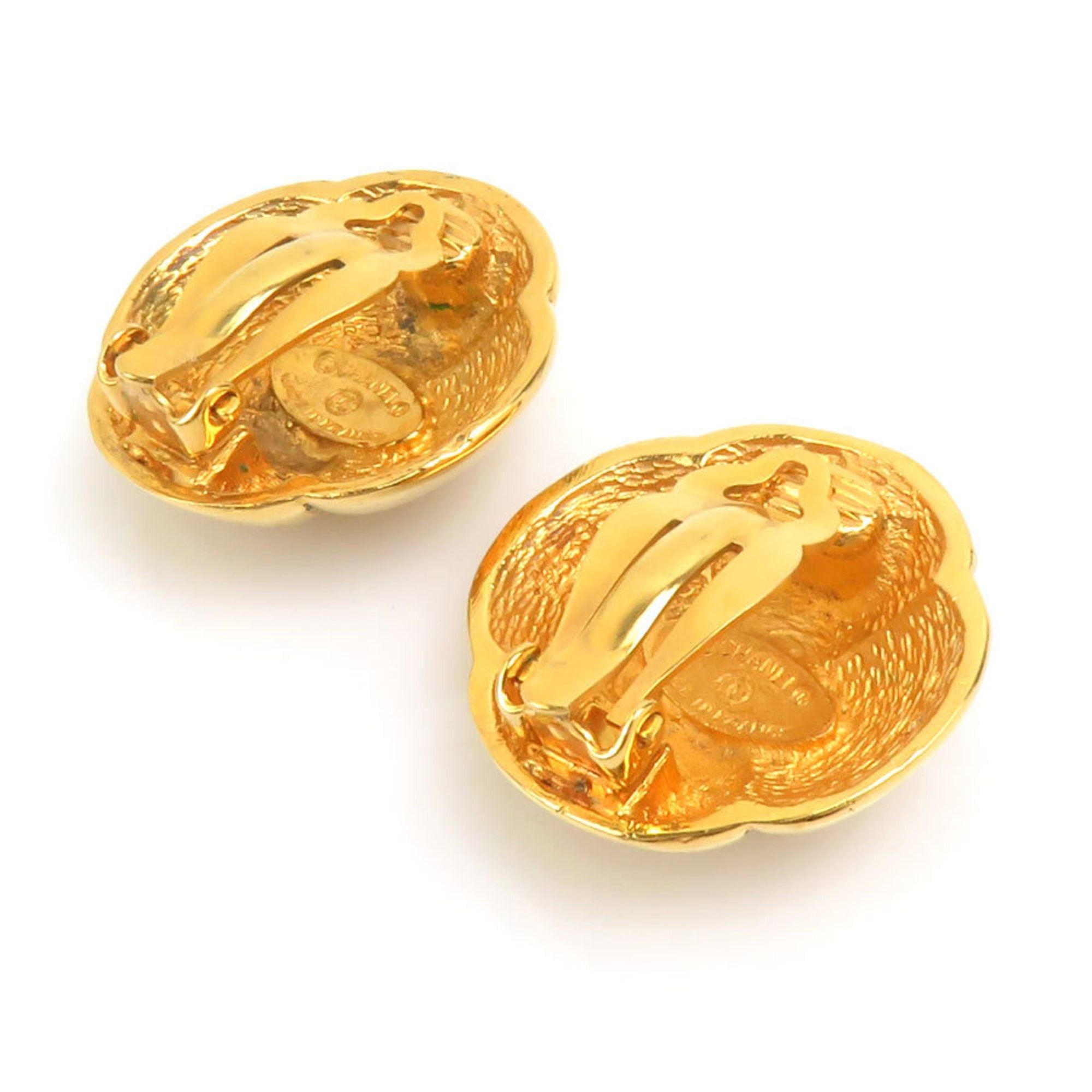 Chanel CHANEL Coco Mark Metal Gold Earrings for Women, Free Shipping e61590i Size ONE SIZE - 6 Thumbnail