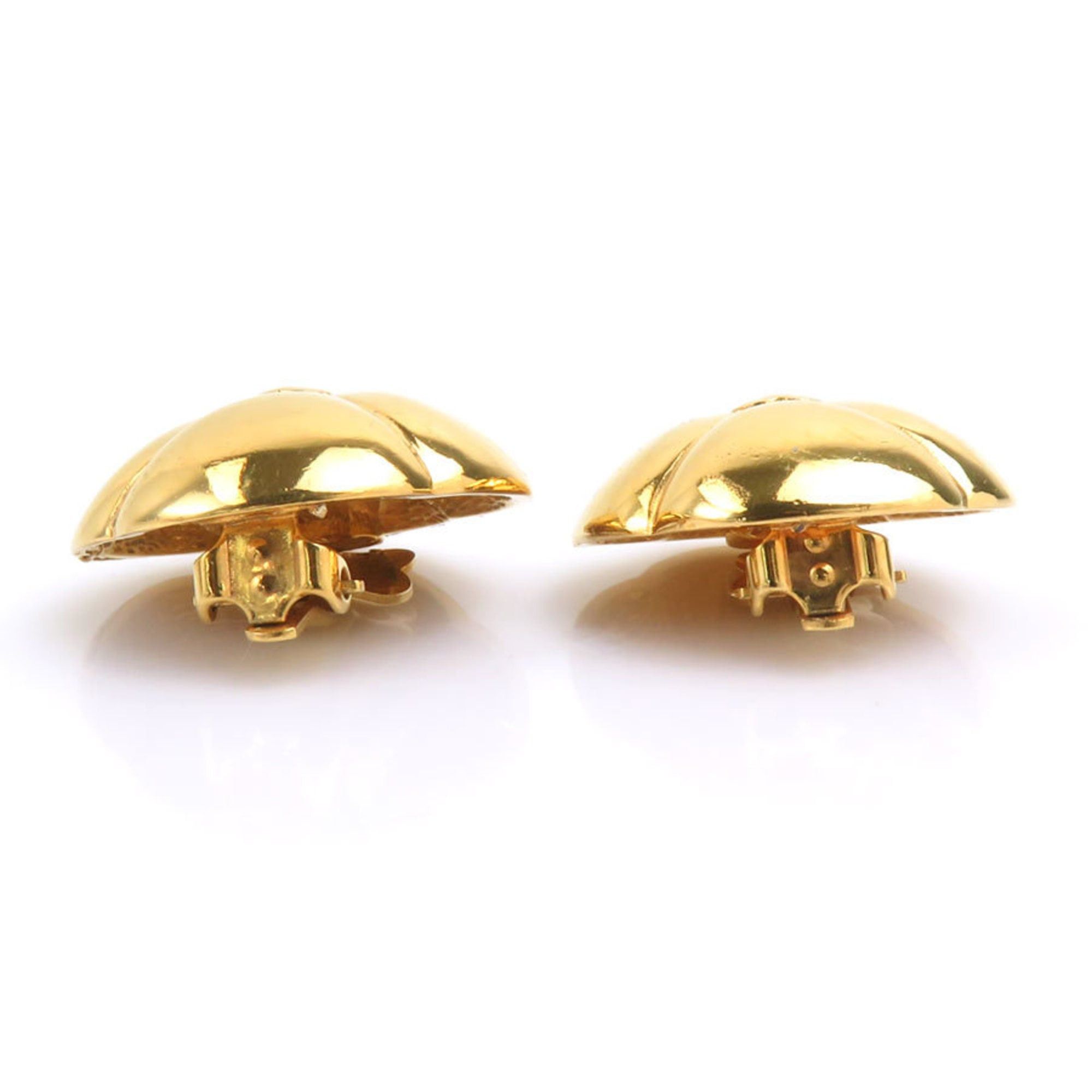 Chanel CHANEL Coco Mark Metal Gold Earrings for Women, Free Shipping e61590i Size ONE SIZE - 7 Thumbnail