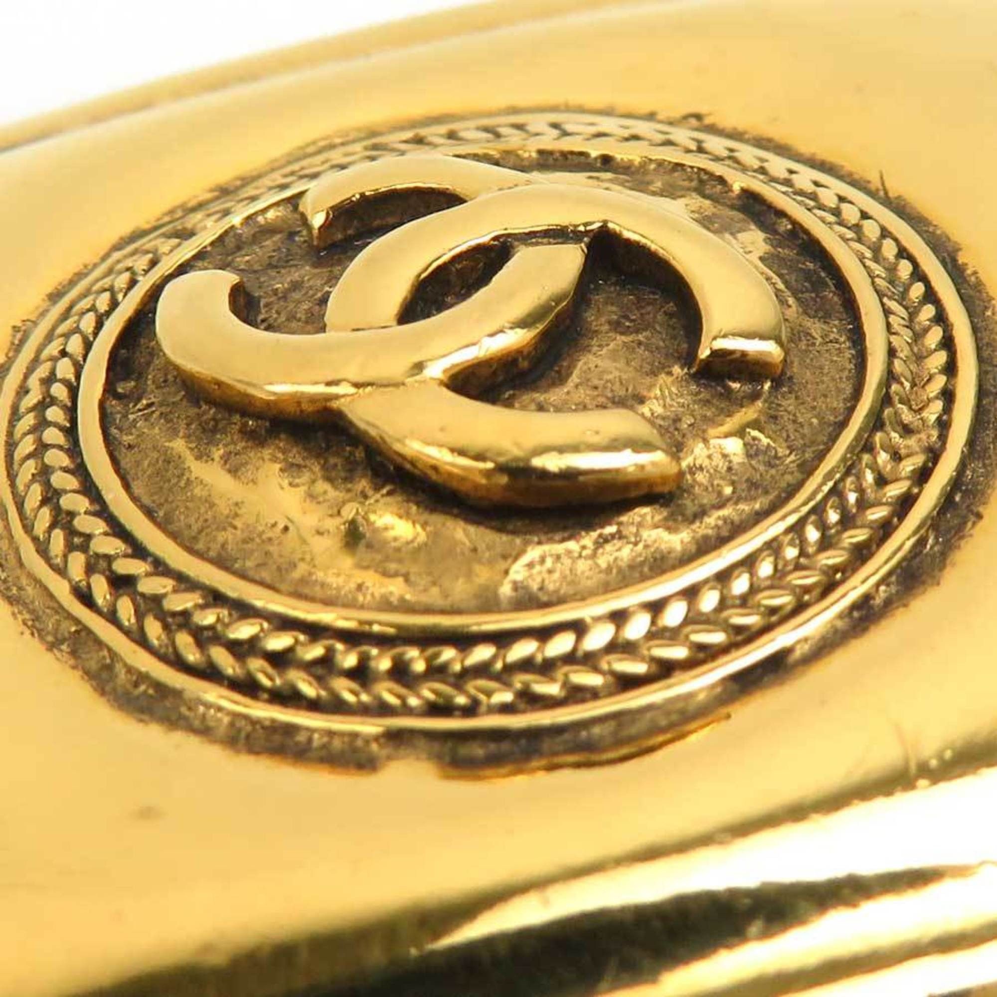 Chanel Chanel brooch, Coco Mark, metal, gold, women's, free shipping, e61608i Size ONE SIZE - 6 Thumbnail