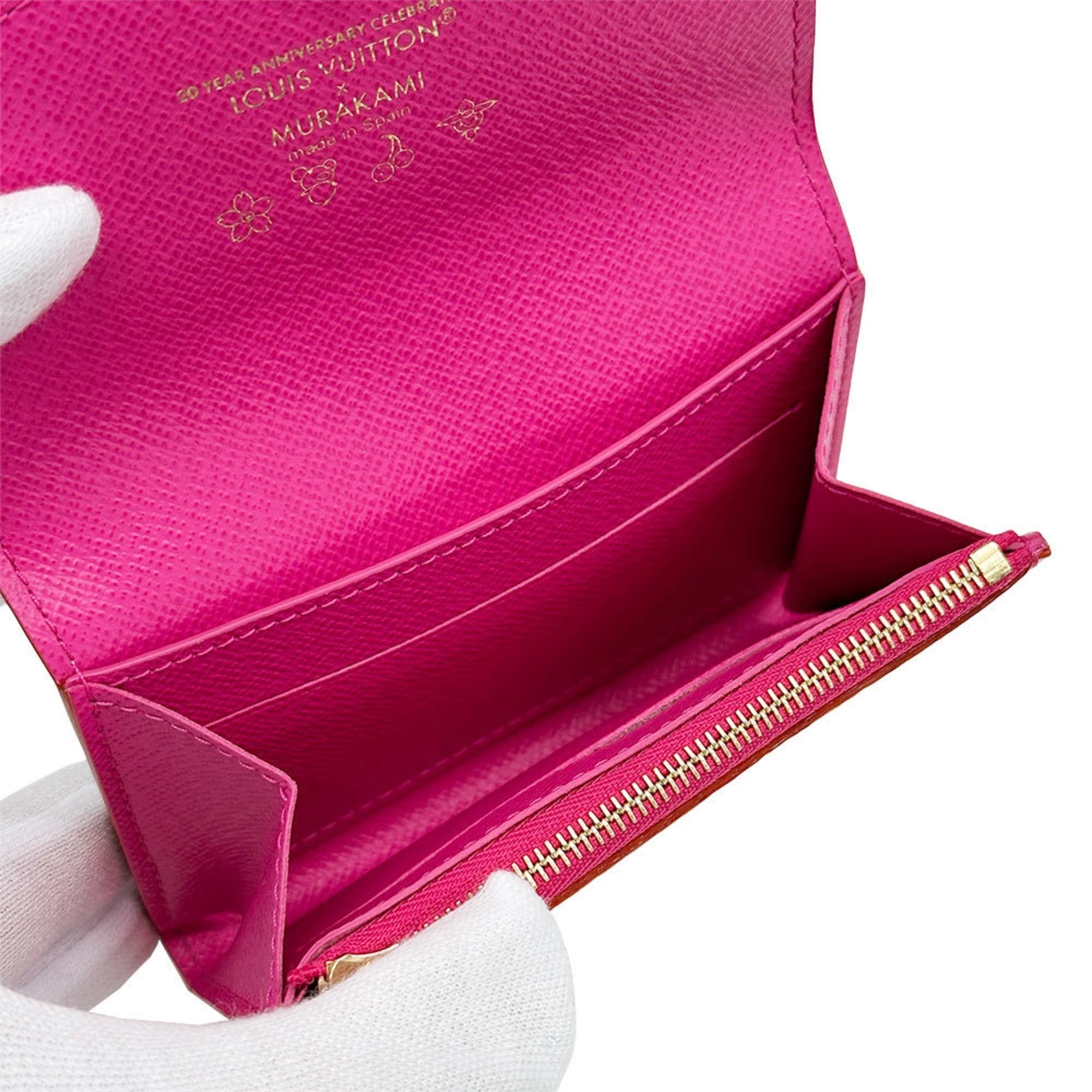 Louis Vuitton Louis Vuitton Women's Monogram Multicolore Wallet, LV×TM Porte Monnaie Rosalie in White, Multicolore, M13399 Compact Mini Wallet Size ONE SIZE - 6 Thumbnail