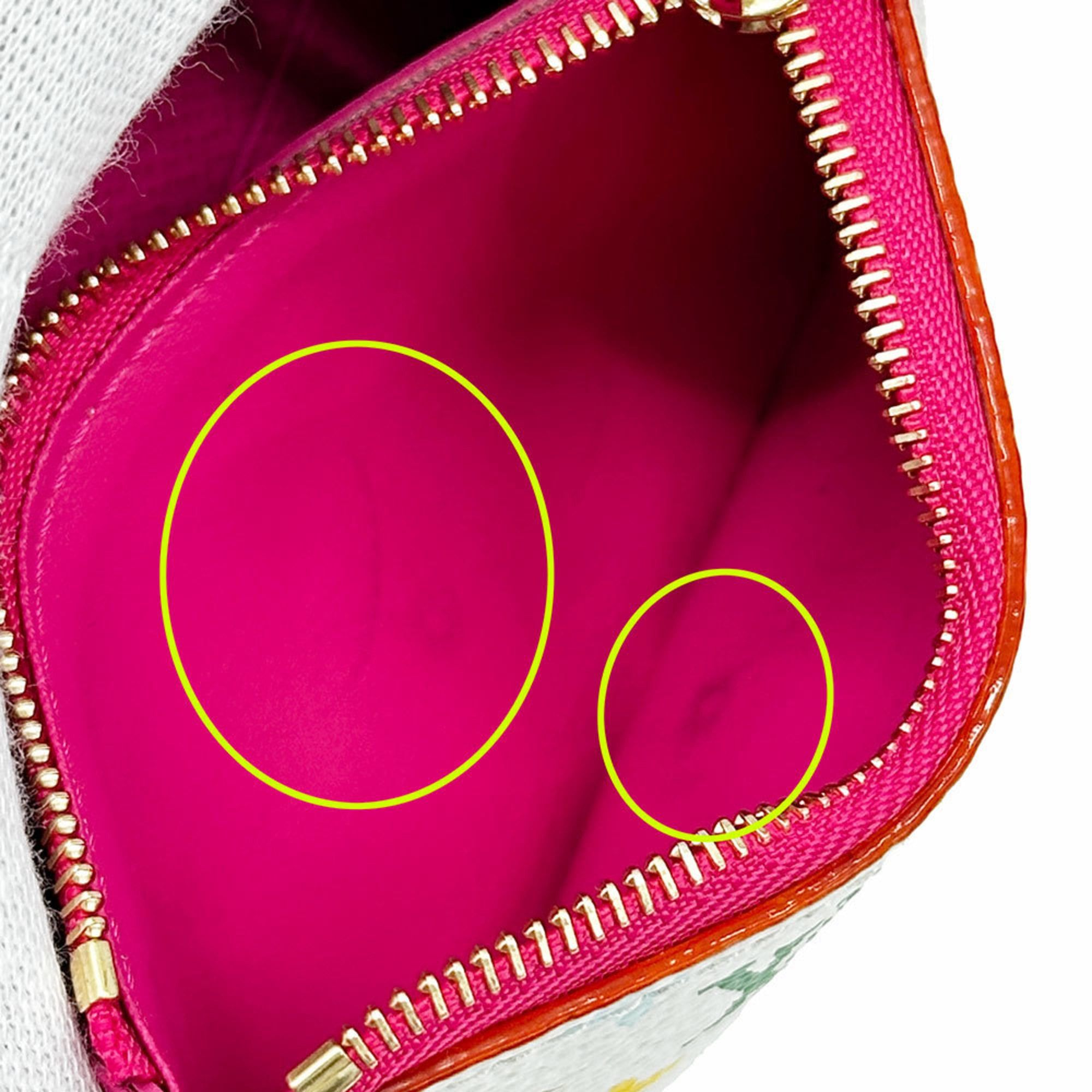 Louis Vuitton Louis Vuitton Women's Monogram Multicolore Wallet, LV×TM Porte Monnaie Rosalie in White, Multicolore, M13399 Compact Mini Wallet Size ONE SIZE - 13 Thumbnail
