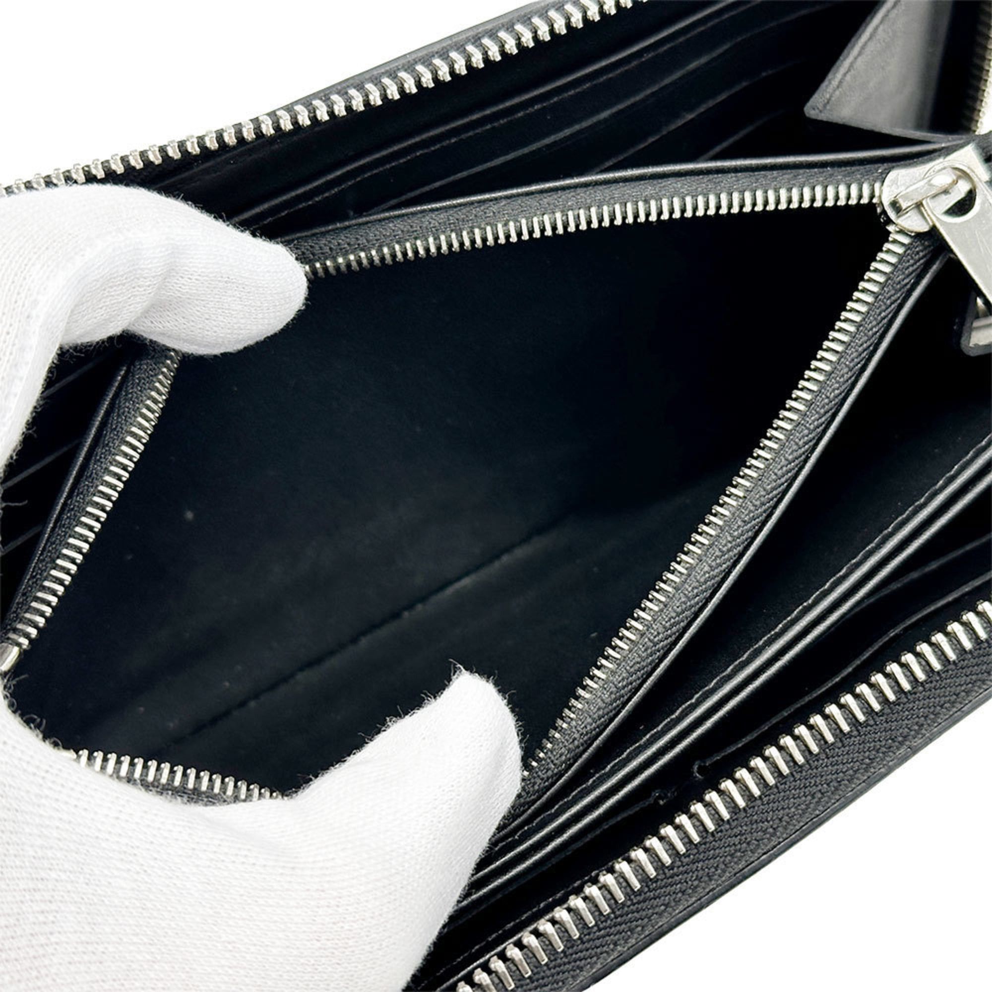 Louis Vuitton Louis Vuitton Monogram Mahina Zippy Wallet in Black (Noir) M61867, Women's Long with Round Zipper Size ONE SIZE - 6 Thumbnail