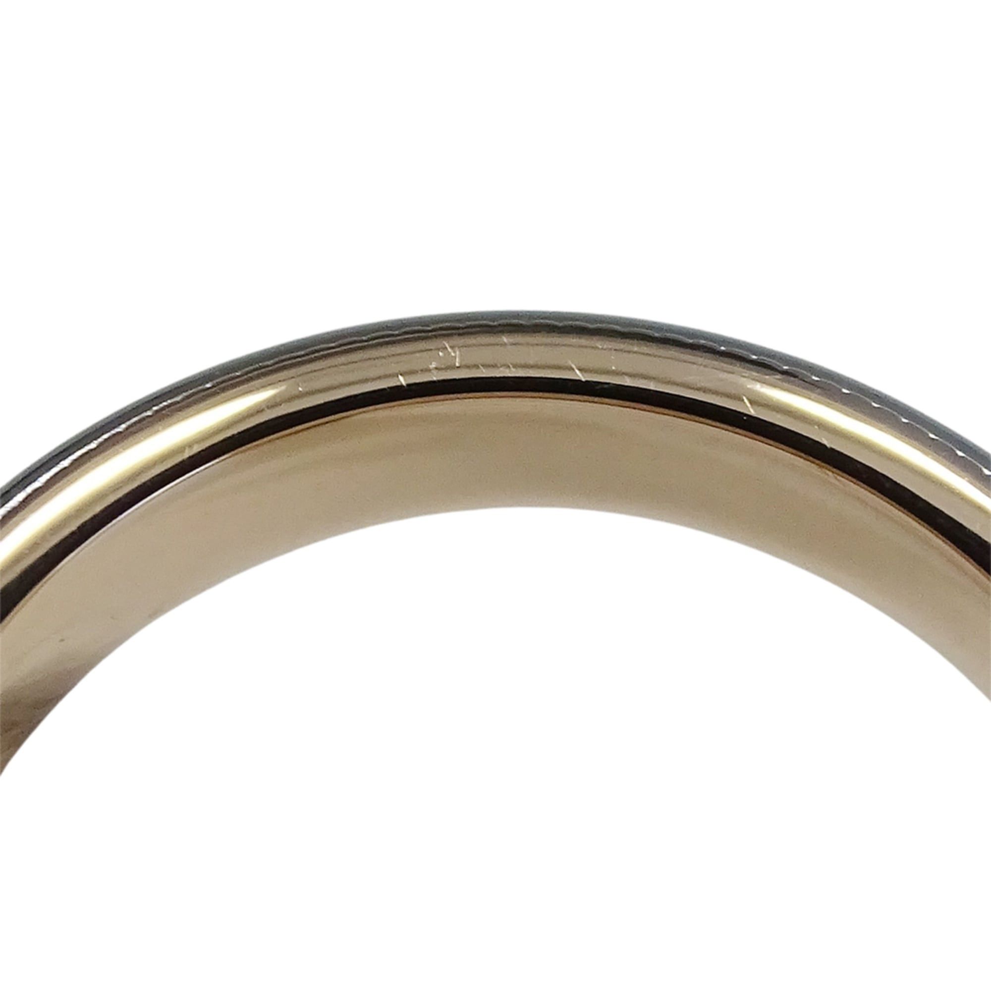 Tiffany & Co. Tiffany & Co. Women's Ring, PT950 750PG, Together Milgrain Band, Platinum, Pink Gold, Polished Size ONE SIZE - 9 Thumbnail