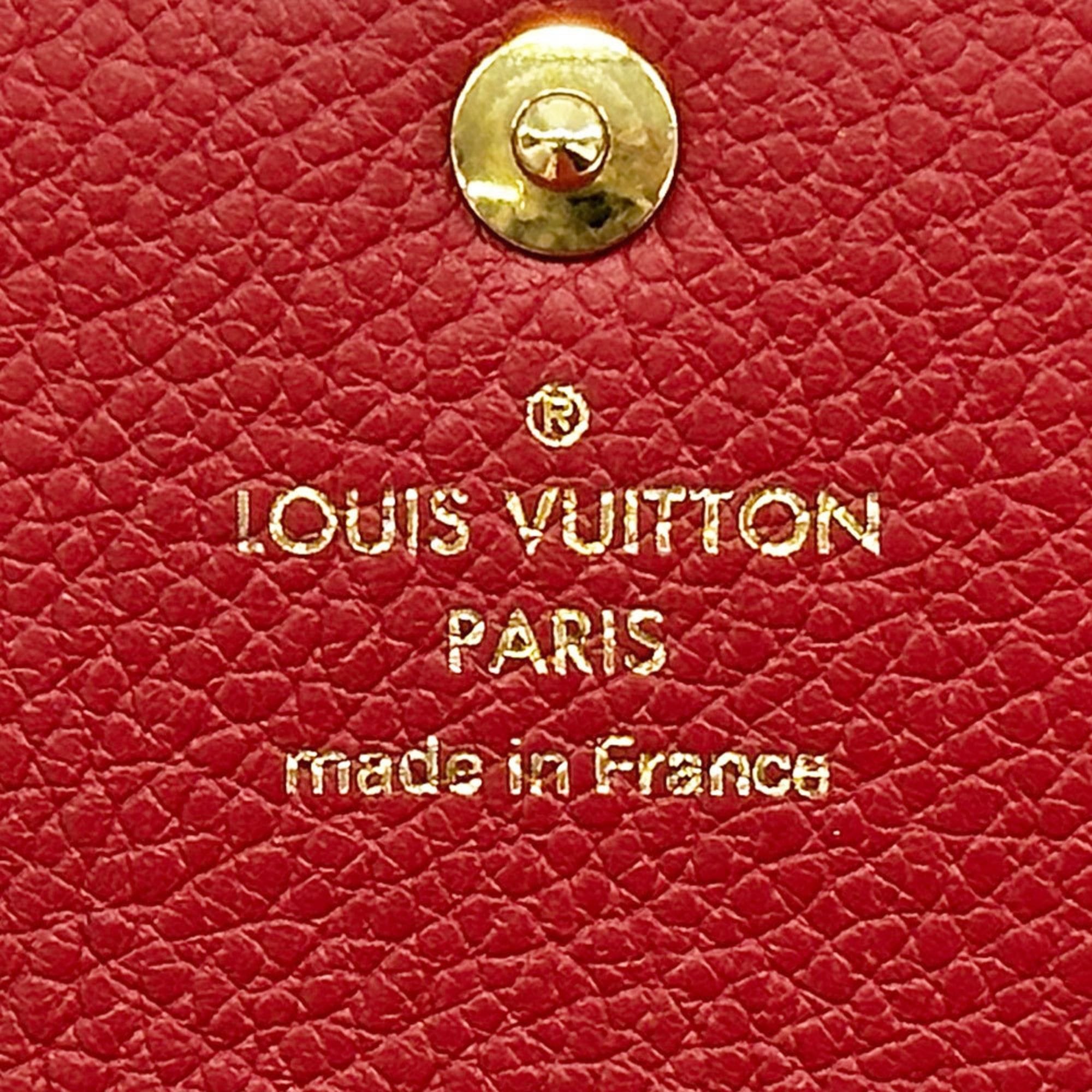 Louis Vuitton Louis Vuitton Key Case for Women, Monogram Empreinte, Multicles 6, Scarlet Red, M63708, 6-Key Size ONE SIZE - 7 Thumbnail