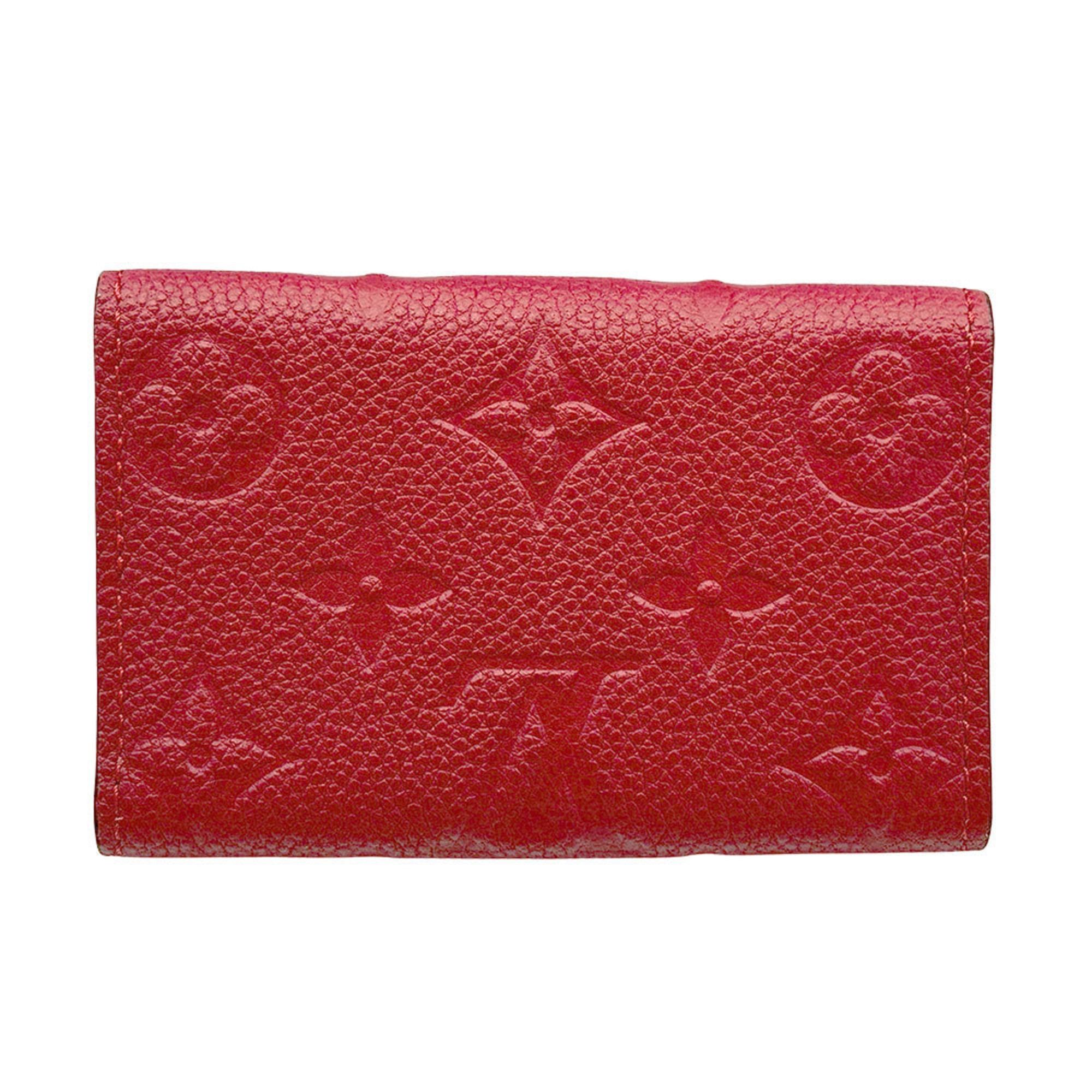 Louis Vuitton Louis Vuitton Key Case for Women, Monogram Empreinte, Multicles 6, Scarlet Red, M63708, 6-Key Size ONE SIZE - 2 Thumbnail