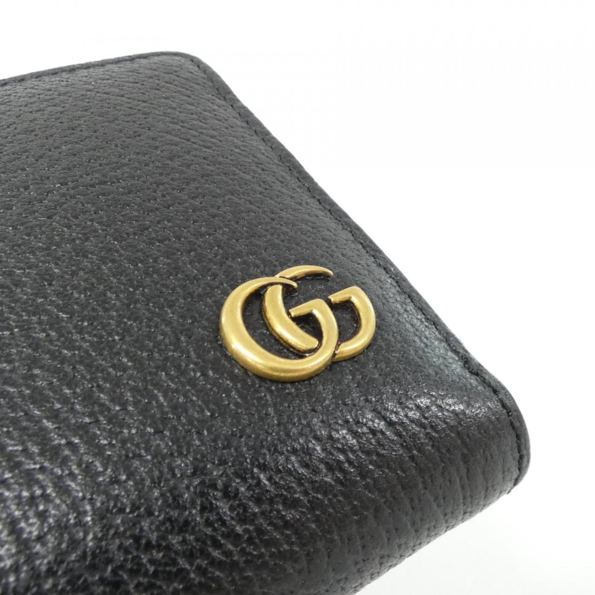 Gucci Gucci GG Marmont 428736 DJ20T Wallet Size ONE SIZE - 4 Thumbnail