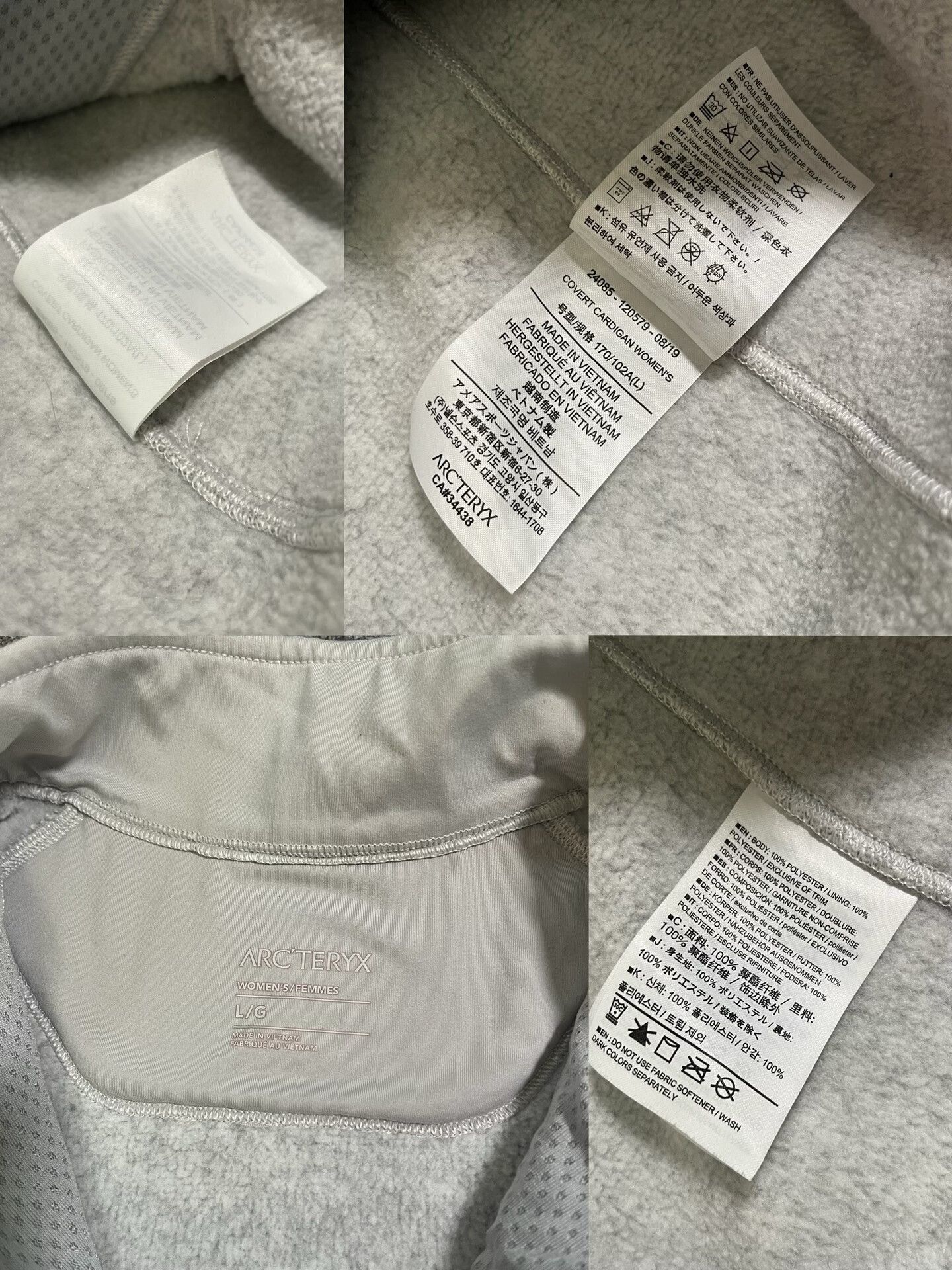 Arc'teryx Arcteryx Covert Jacket Women's L Size L / US 10 / IT 46 - 6 Thumbnail