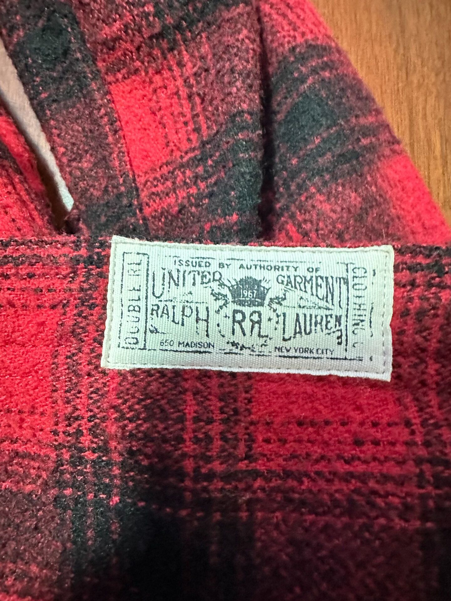 RRL Ralph Lauren RRL Heavyweight Red Plaid Shirt Size US M / EU 48-50 / 2 - 4 Thumbnail