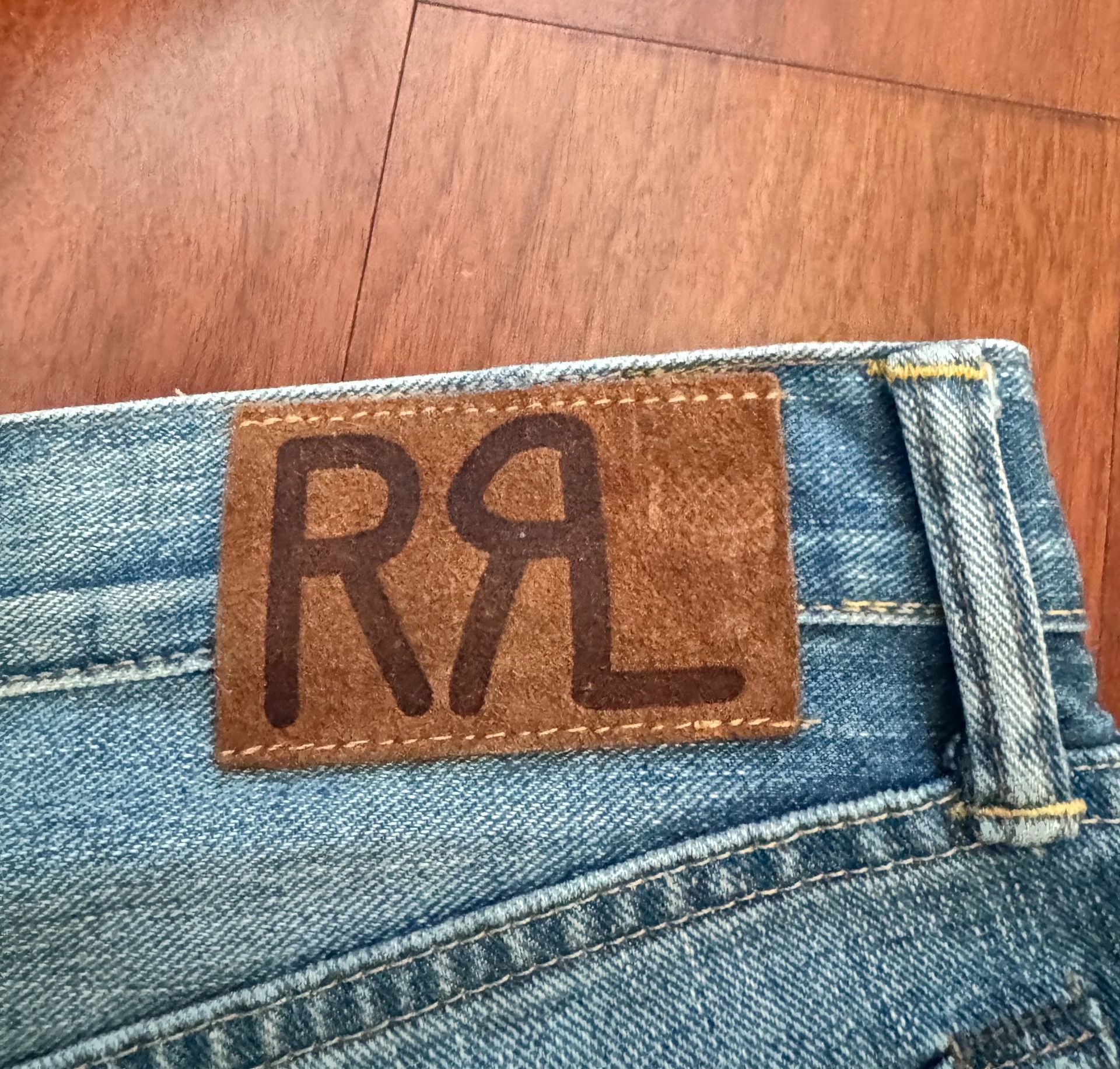RRL Ralph Lauren RRL Double RL SS22 Washed Distressed Jeans Size US 34 / EU 50 - 4 Thumbnail
