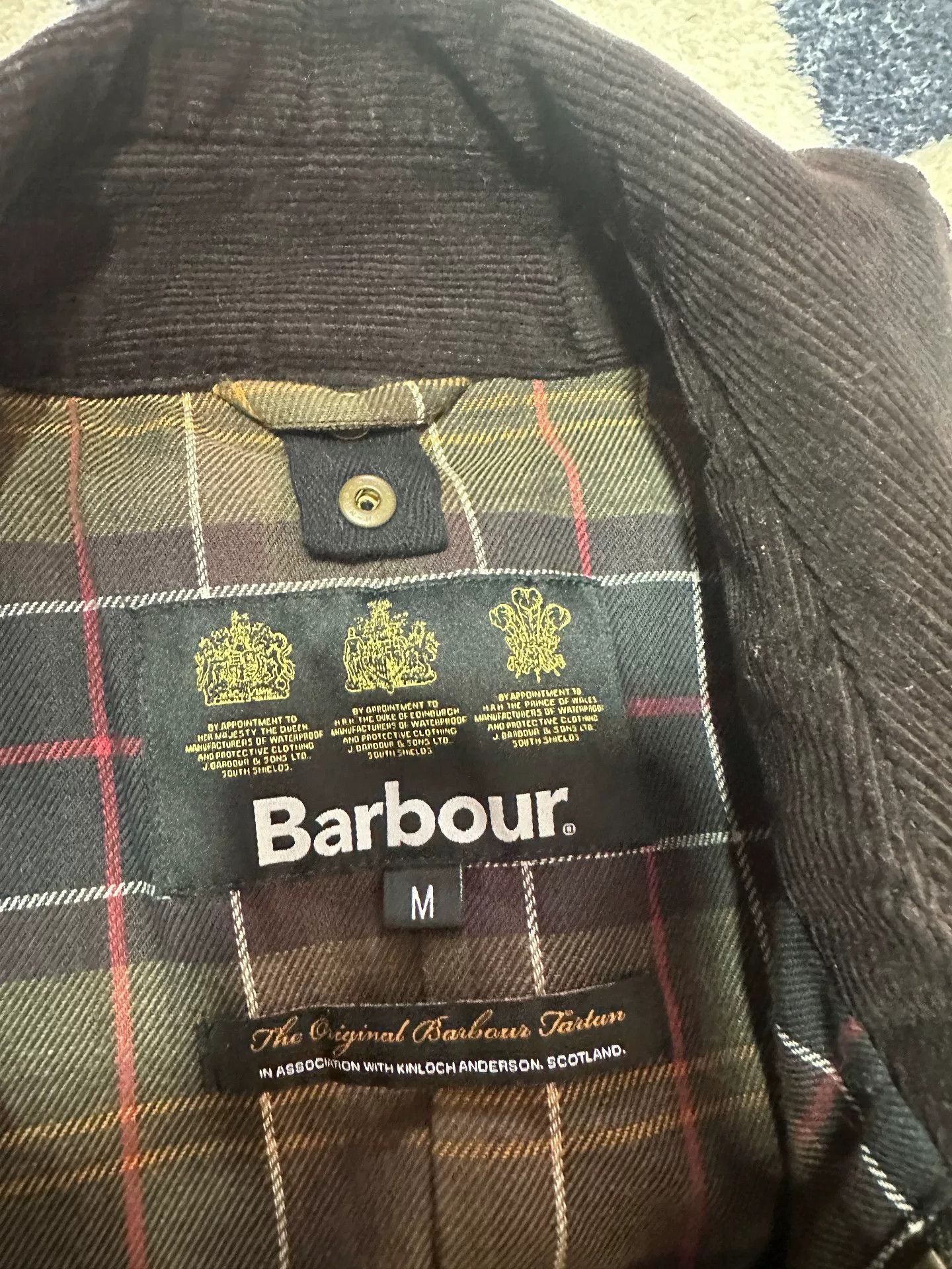 Barbour Barbour Ashby Classic Wax Jacket Men Size US M / EU 48-50 / 2 - 6 Thumbnail