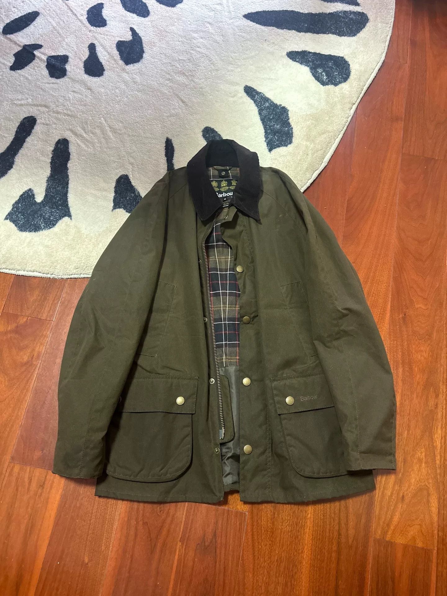 Barbour Barbour Ashby Classic Wax Jacket Men Size US M / EU 48-50 / 2 - 4 Thumbnail