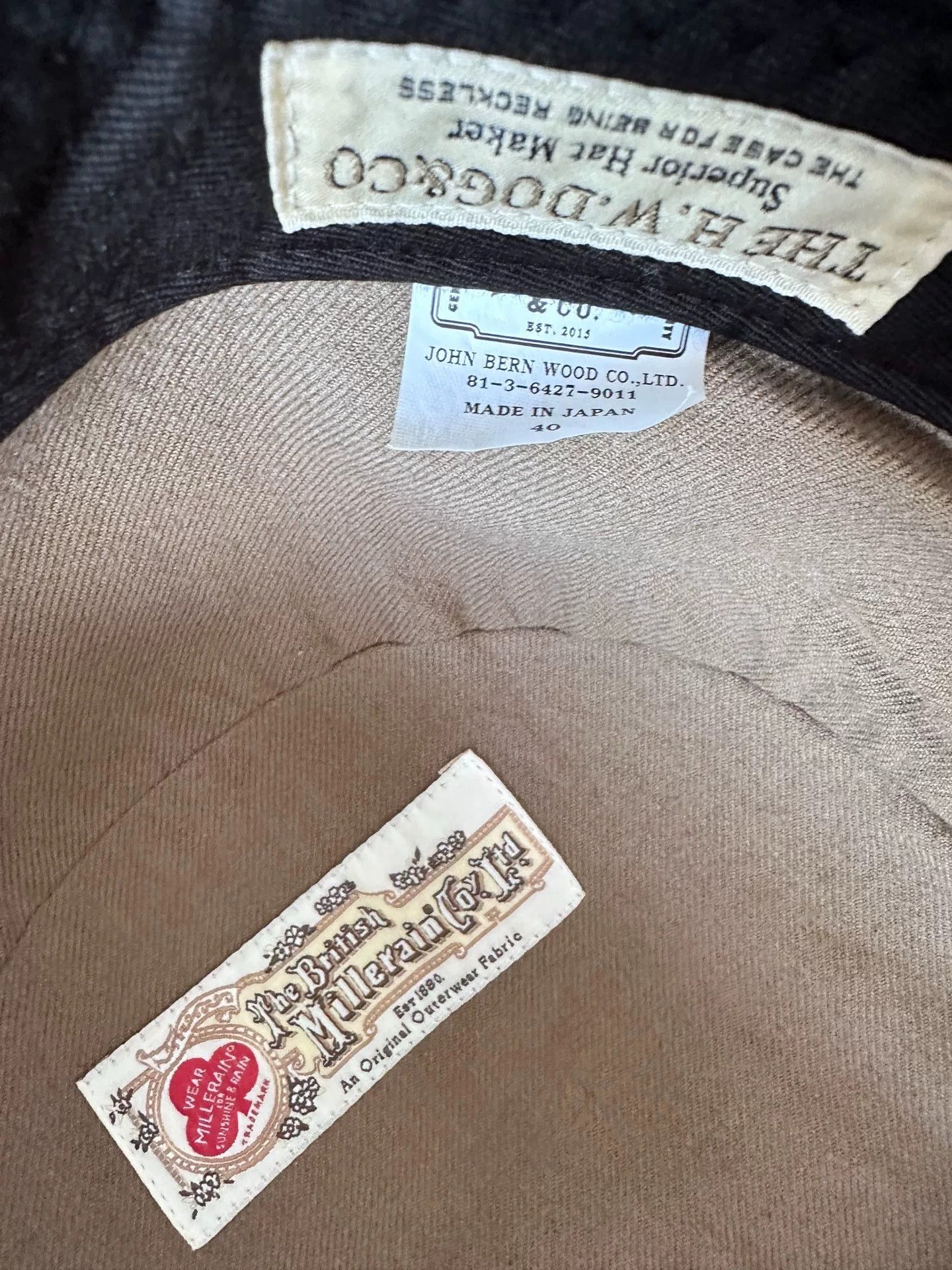 THE H.W.DOG&CO. H.W.dog Newsboy Cap Size ONE SIZE - 3 Thumbnail