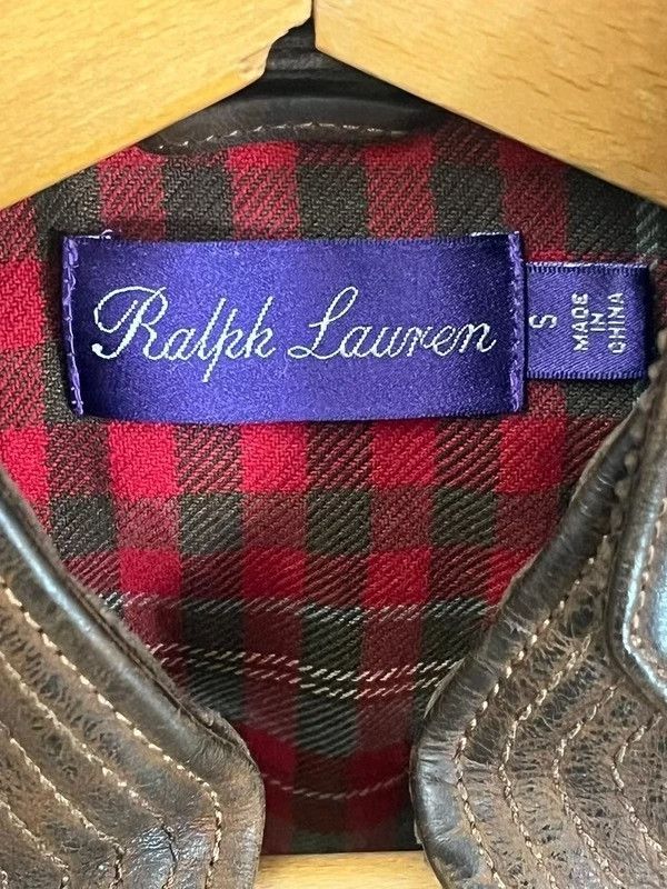 Ralph Lauren Purple Label Ralph Lauren Purple Label Leather Vest Size US S / EU 44-46 / 1 - 2 Thumbnail