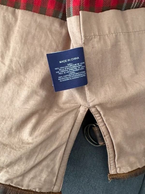 Ralph Lauren Purple Label Ralph Lauren Purple Label Leather Vest Size US S / EU 44-46 / 1 - 3 Thumbnail