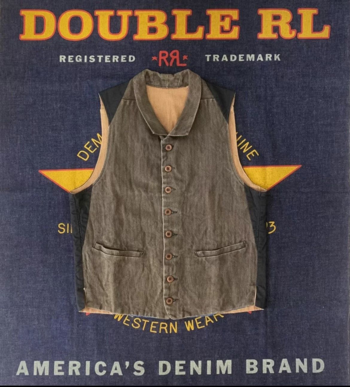 Mister Freedom Mister Freedom Vintage Fishbone Vest Size US XXS / EU 40 - 4 Thumbnail