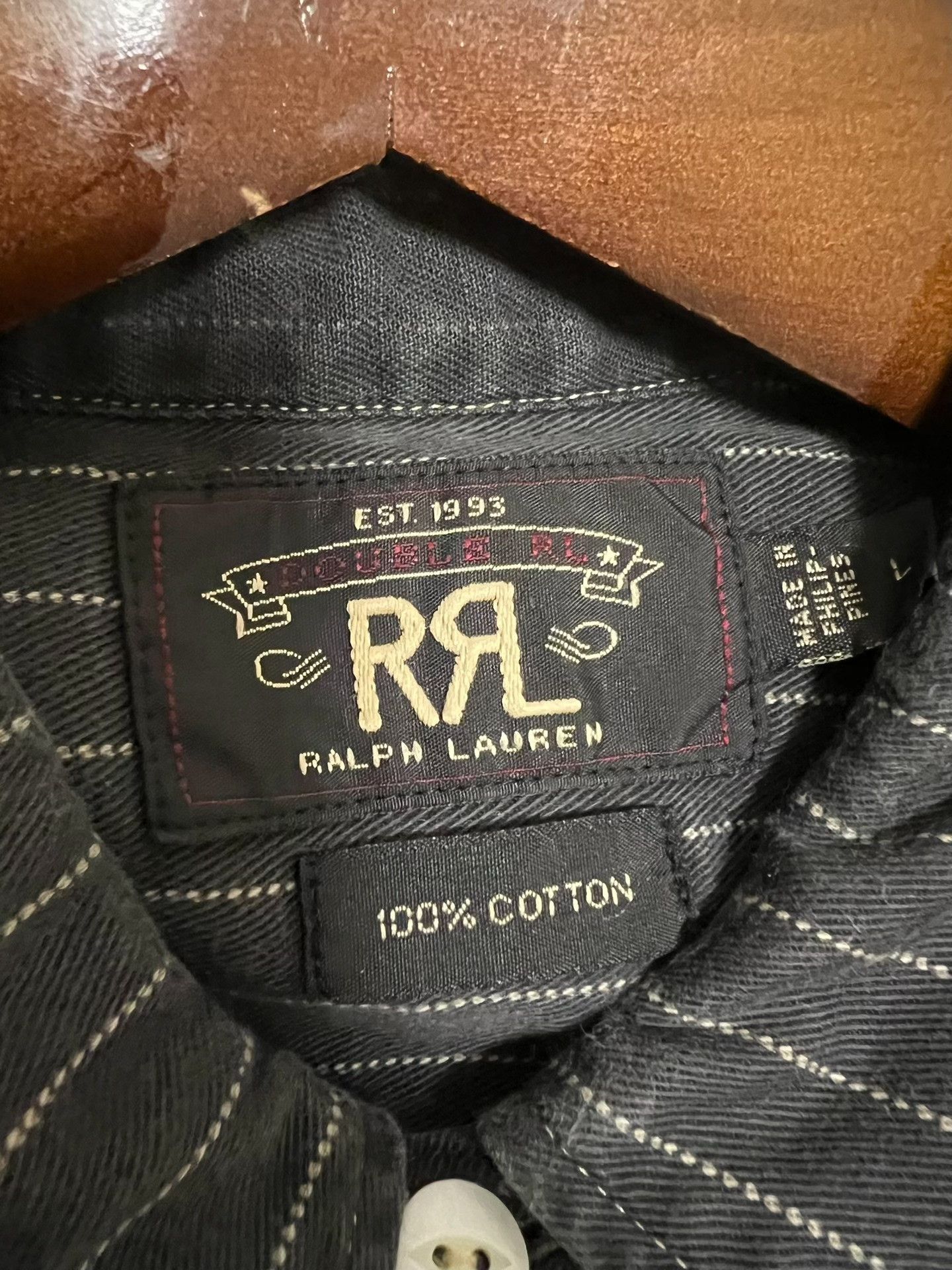 RRL Ralph Lauren RRL Vintage Washed Stripe Shirt Size US L / EU 52-54 / 3 - 3 Thumbnail