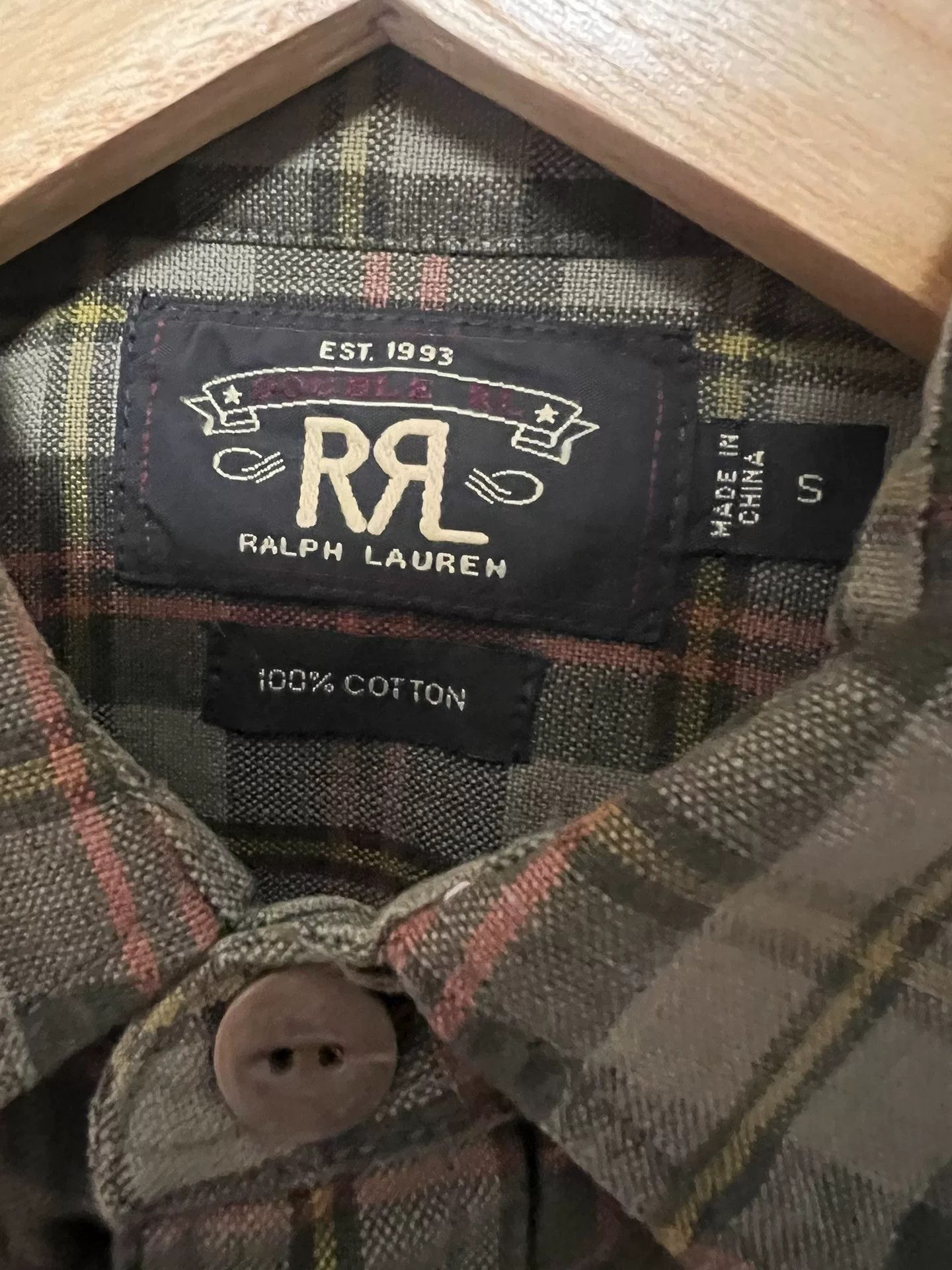 RRL Ralph Lauren RRL Plaid Shirt Size US S / EU 44-46 / 1 - 3 Thumbnail