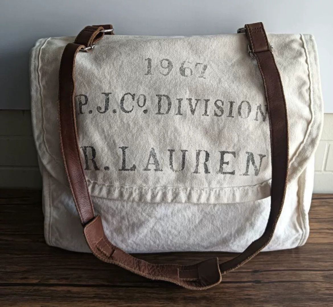 Polo Ralph Lauren POLO Ralph Lauren Canvas Crossbody Bag Size ONE SIZE - 5 Thumbnail