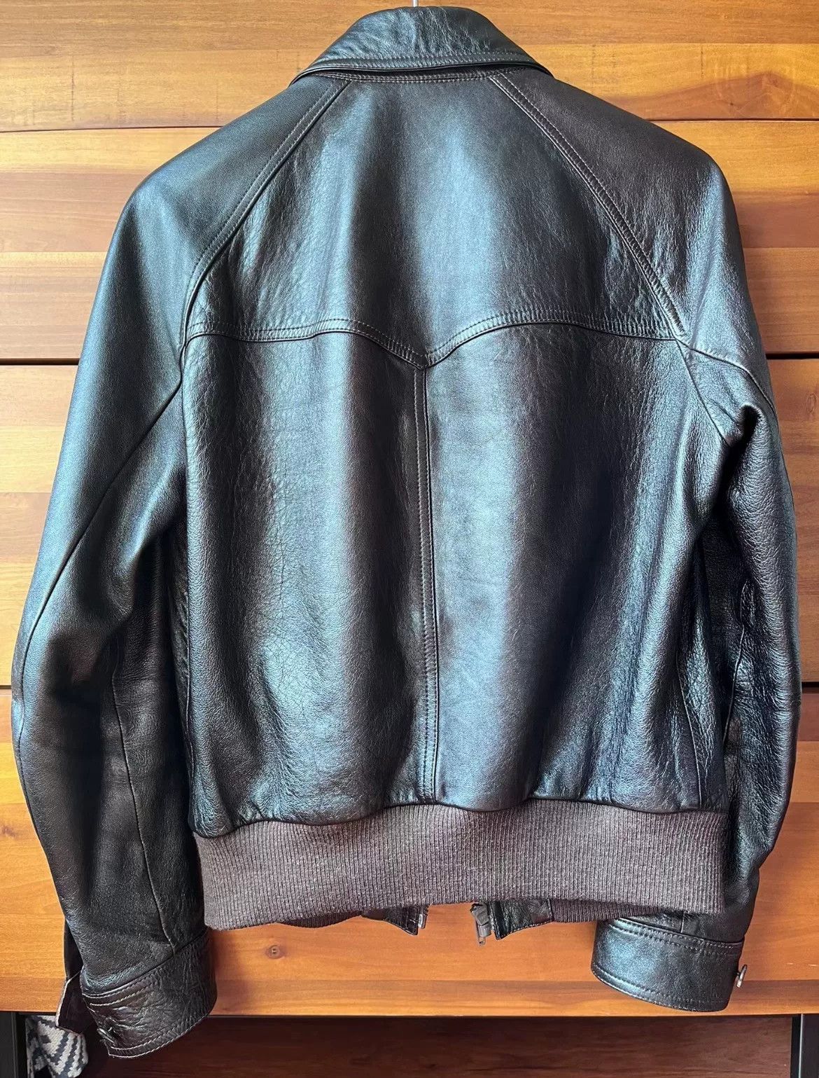 Saint Laurent Paris Saint Laurent Hedi Slimane Leather Jacket Size US S / EU 44-46 / 1 - 2 Thumbnail