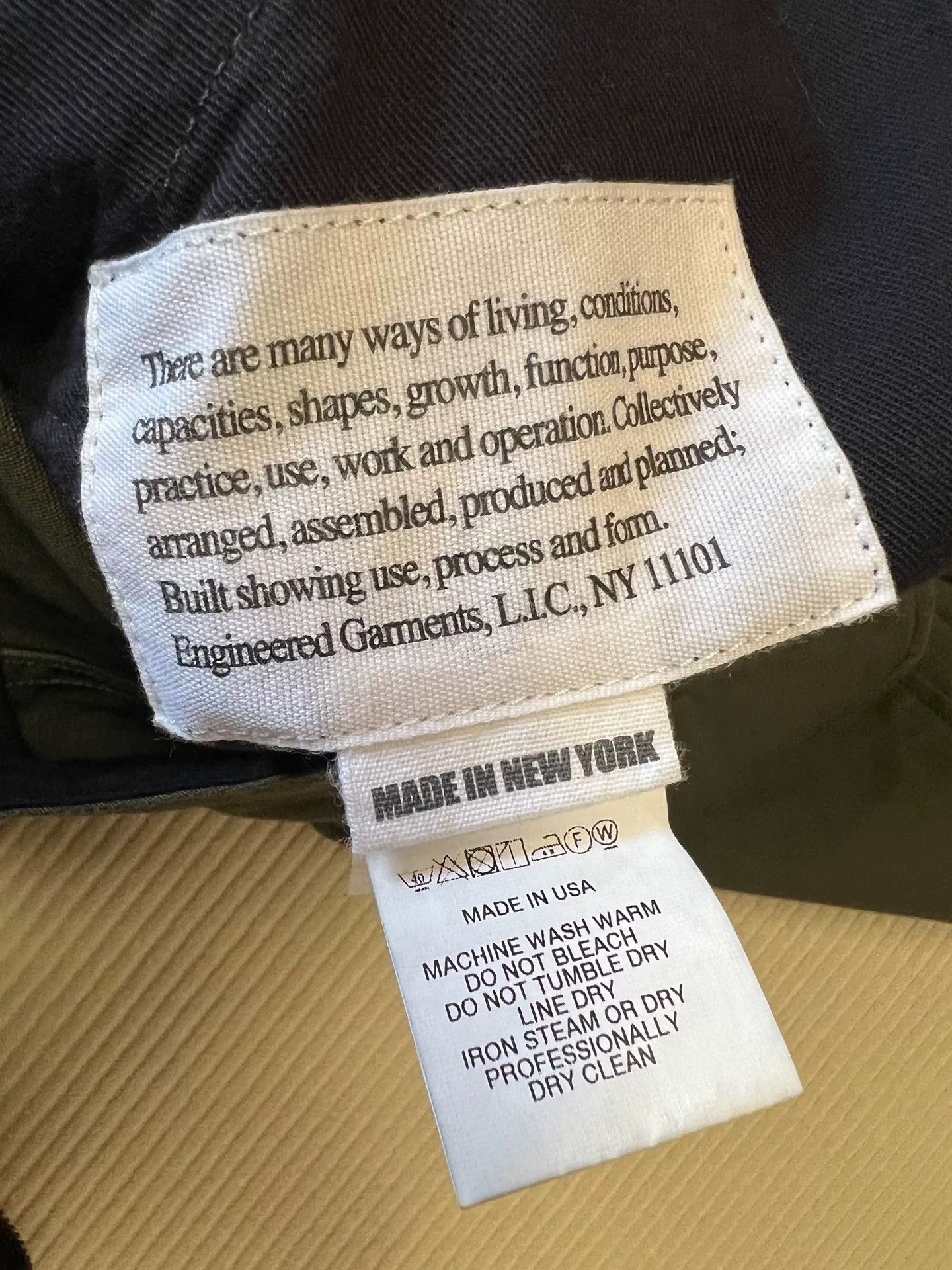 Engineered Garments Engineered Garments Multi-Pocket Military Pants Size US 26 / EU 42 - 3 Thumbnail