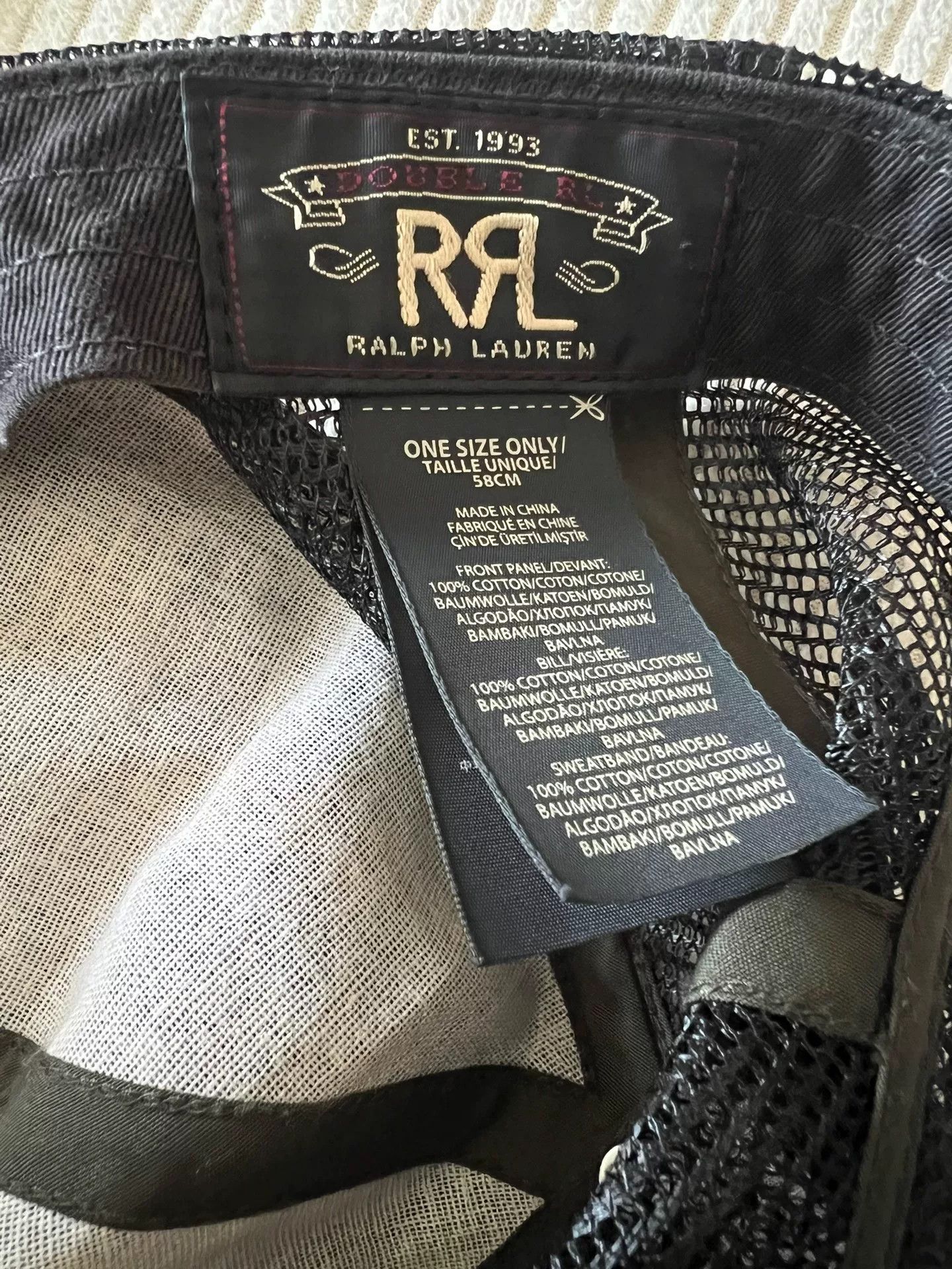 RRL Ralph Lauren RRL Ralph Lauren Baseball Cap Size ONE SIZE - 4 Thumbnail