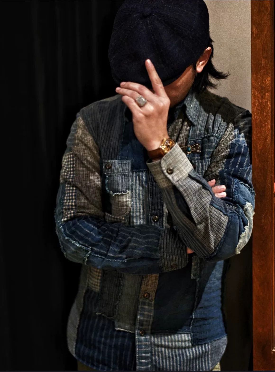 RRL Ralph Lauren RRL Limited Patchwork Shirt Size US XS / EU 42 / 0 - 8 Thumbnail