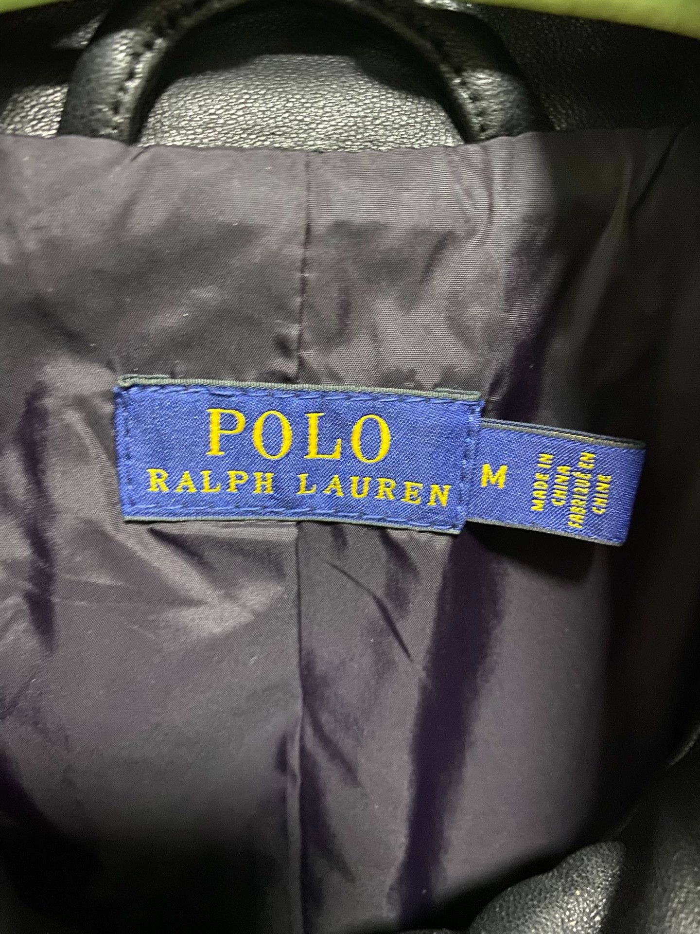 Polo Ralph Lauren Polo Ralph Lauren Lambskin Classic Leather Jacket Size US M / EU 48-50 / 2 - 4 Thumbnail