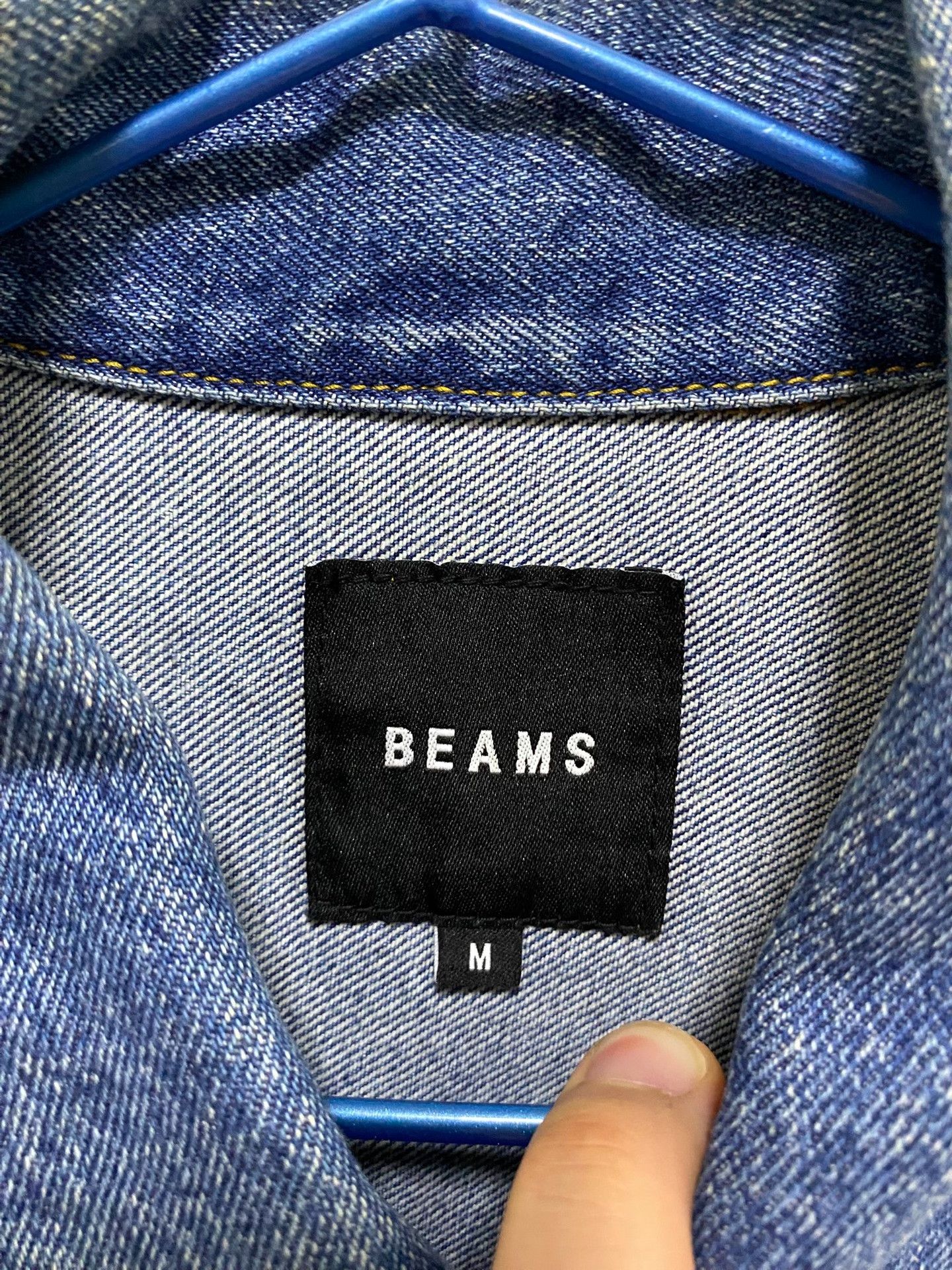 Beams Japan Authentic BEAMS Classic Wide Short Denim Jacket Size US M / EU 48-50 / 2 - 3 Thumbnail