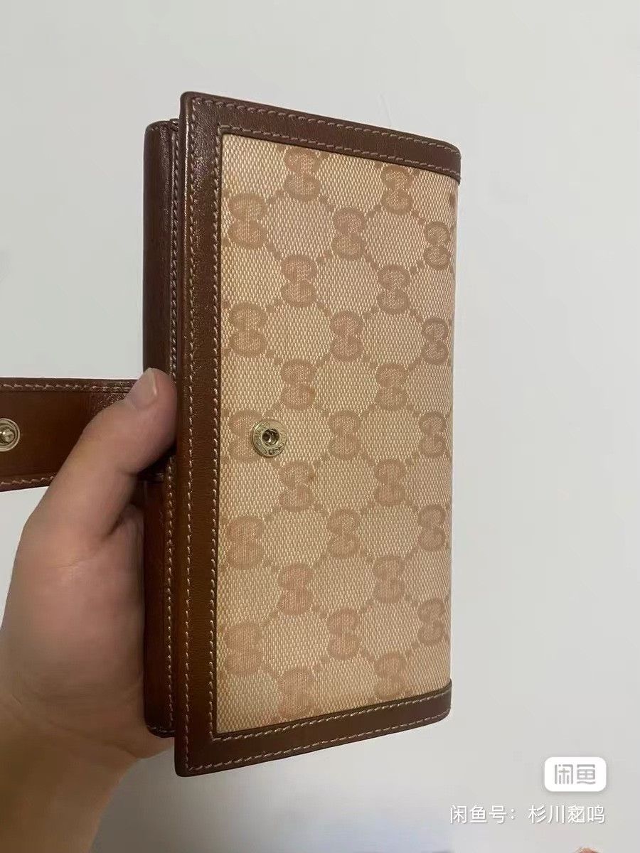 Gucci Gucci GG Supreme Bow Long Clutch Wallet Size ONE SIZE - 4 Thumbnail