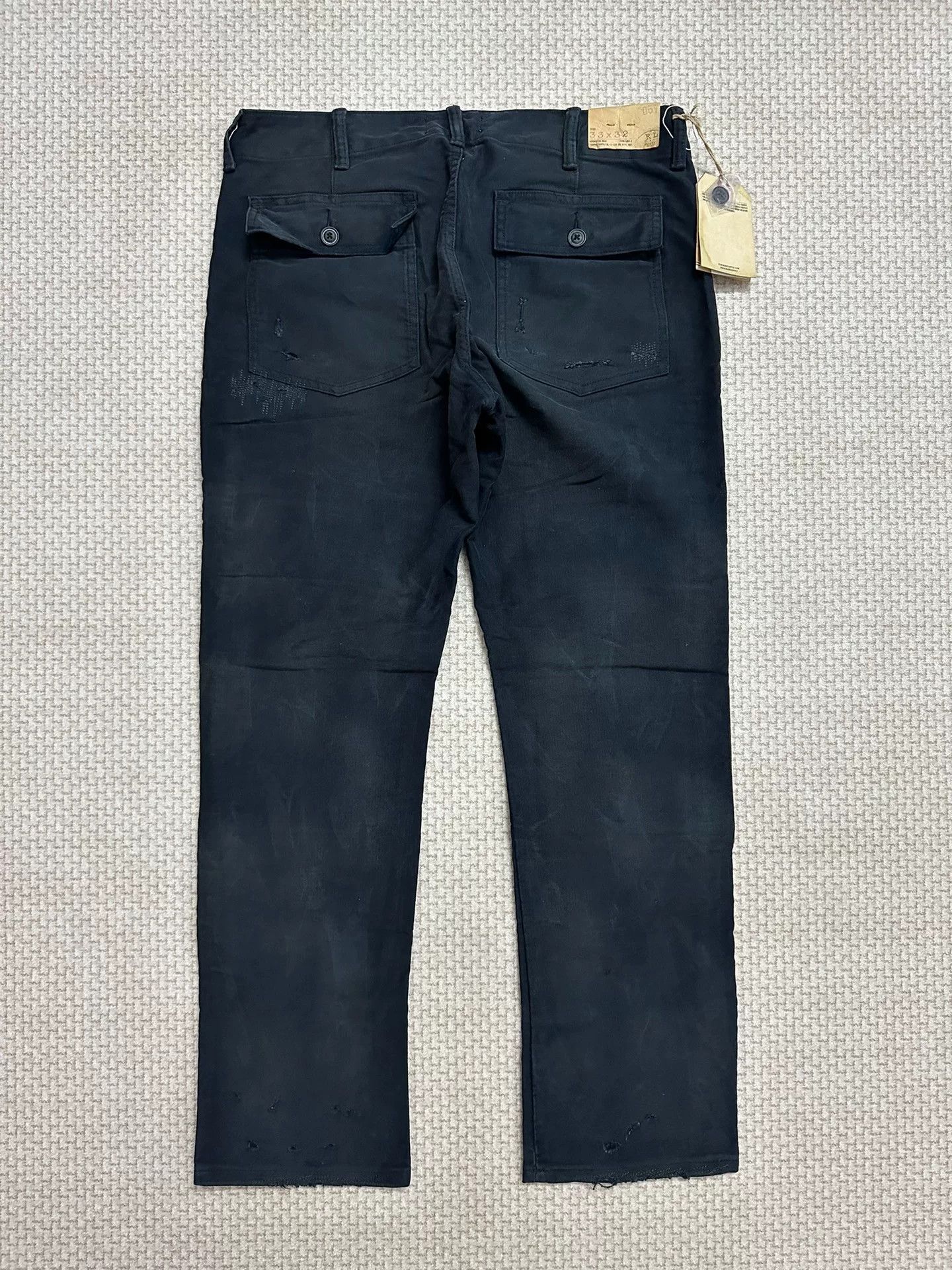 Denim & Supply Ralph Lauren RRL Thick Deck Pants Size US 34 / EU 50 - 2 Thumbnail
