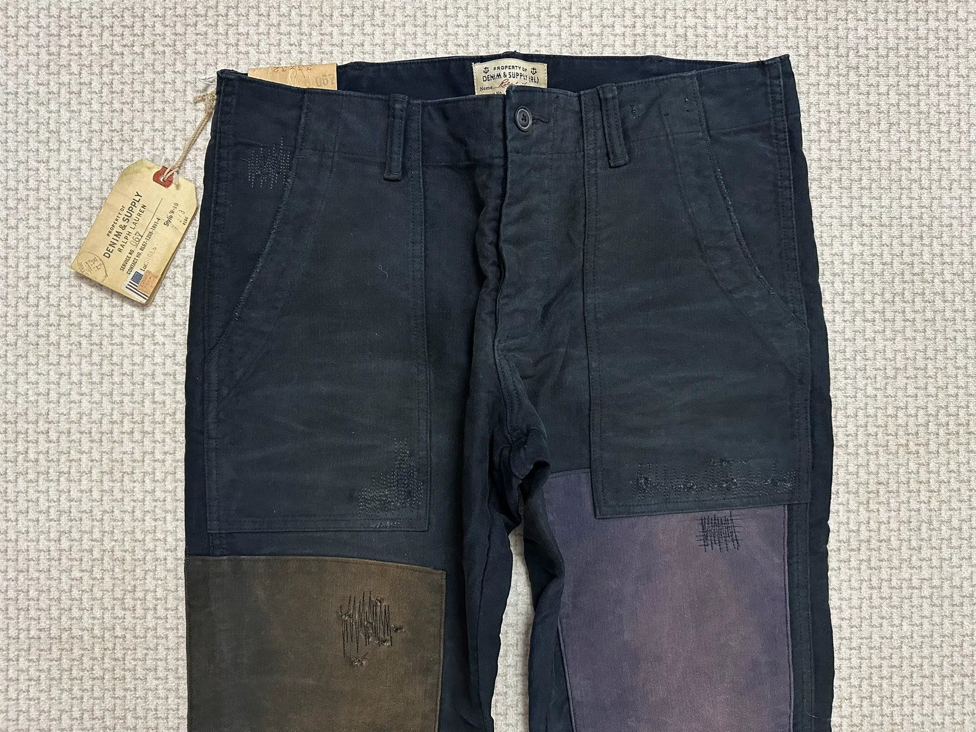 Denim & Supply Ralph Lauren RRL Thick Deck Pants Size US 34 / EU 50 - 3 Thumbnail