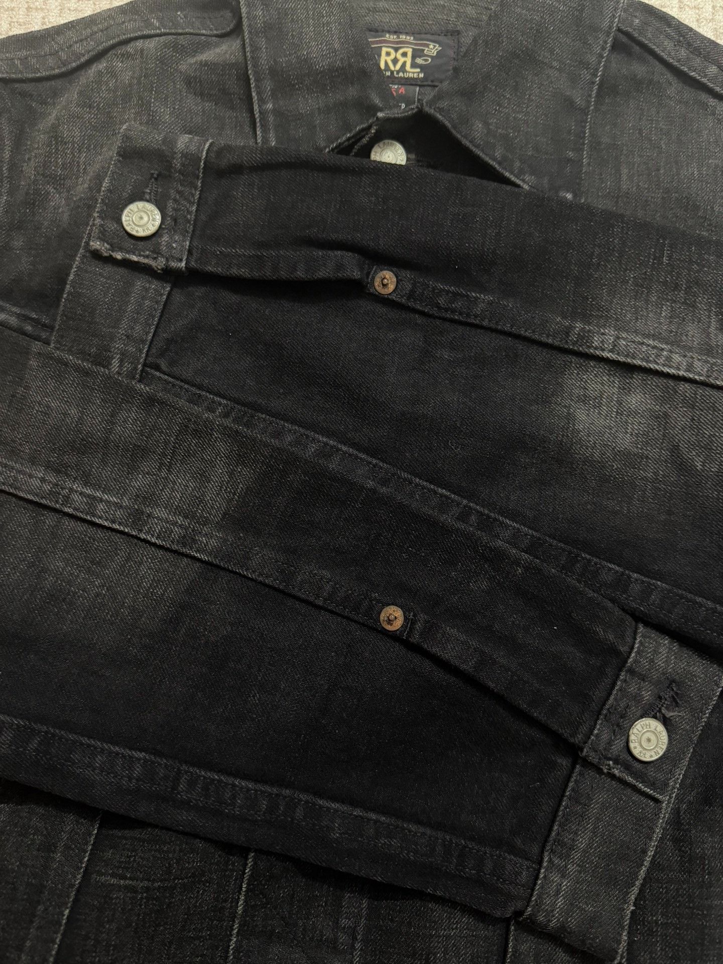 RRL Ralph Lauren RRL Vintage US-Made Distressed Jacket Size US M / EU 48-50 / 2 - 5 Thumbnail