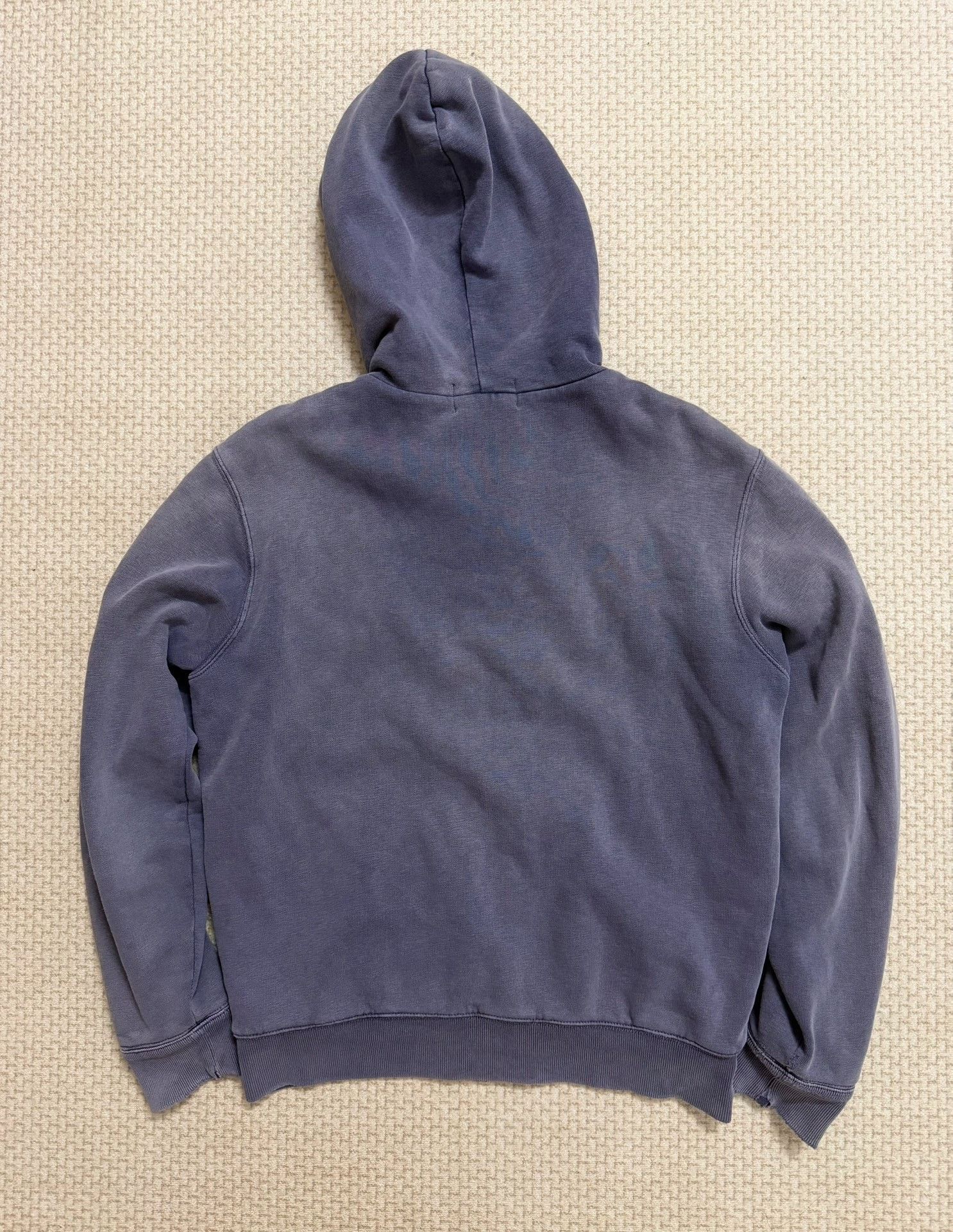RRL Ralph Lauren RRL Vintage Waffle Lined Washed Hooded Sweatshirt Size US S / EU 44-46 / 1 - 2 Thumbnail