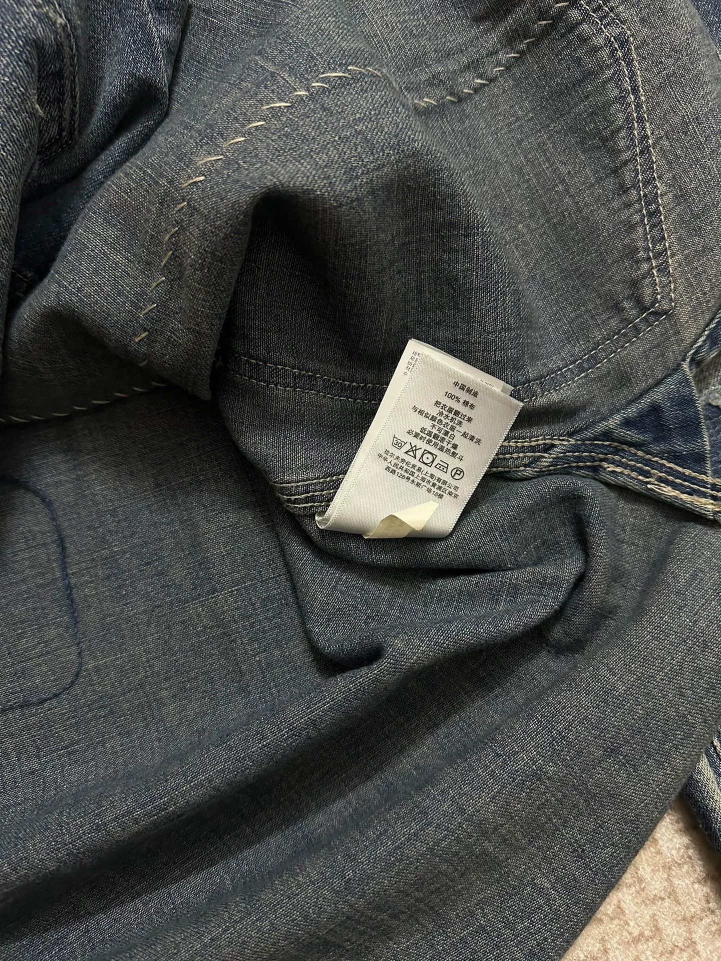 Denim & Supply Ralph Lauren Ralph Lauren Denim Supply Patchwork Denim Jacket Size US M / EU 48-50 / 2 - 8 Thumbnail